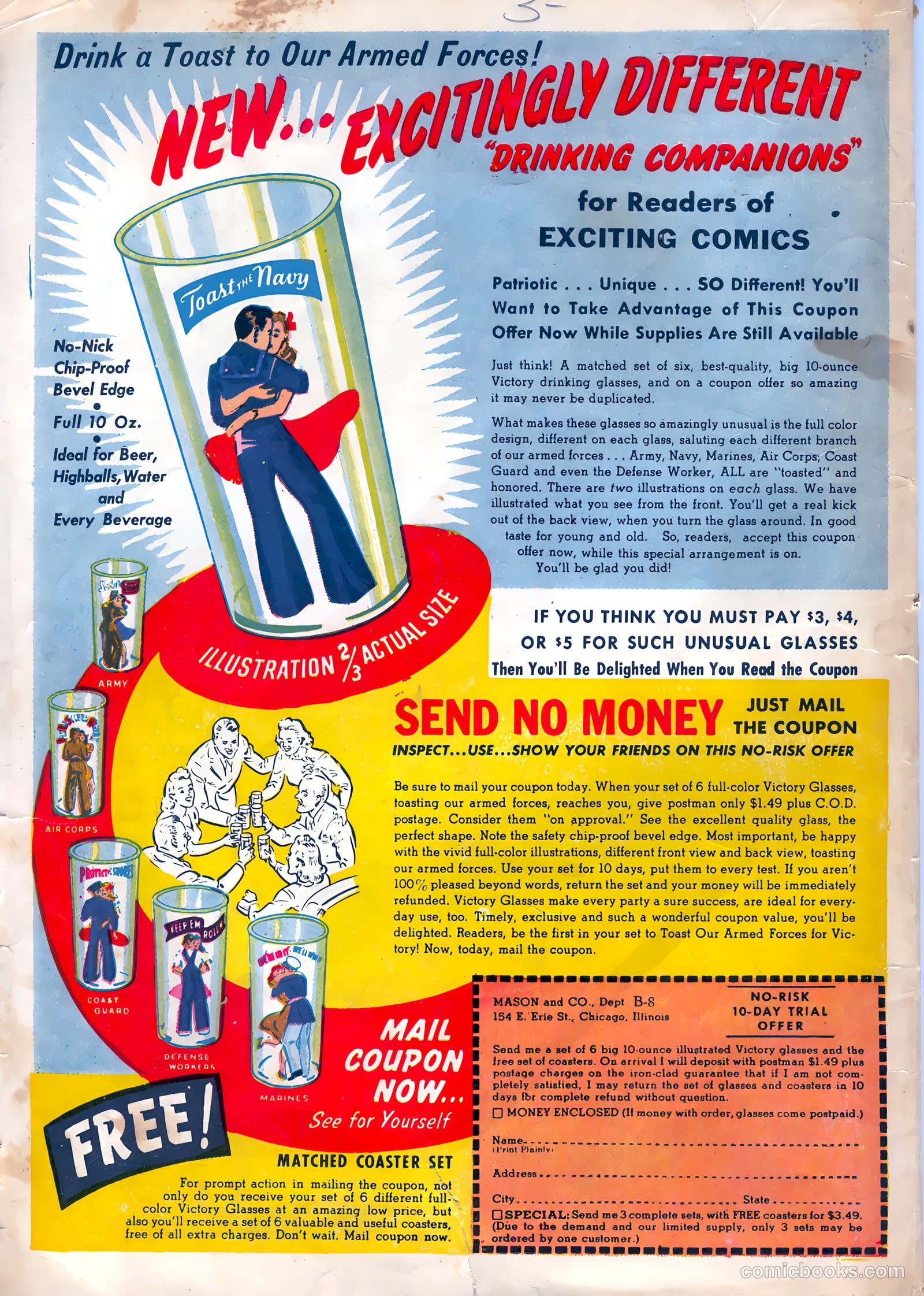 Exciting Comics #31 (1944) — page 60 of 61