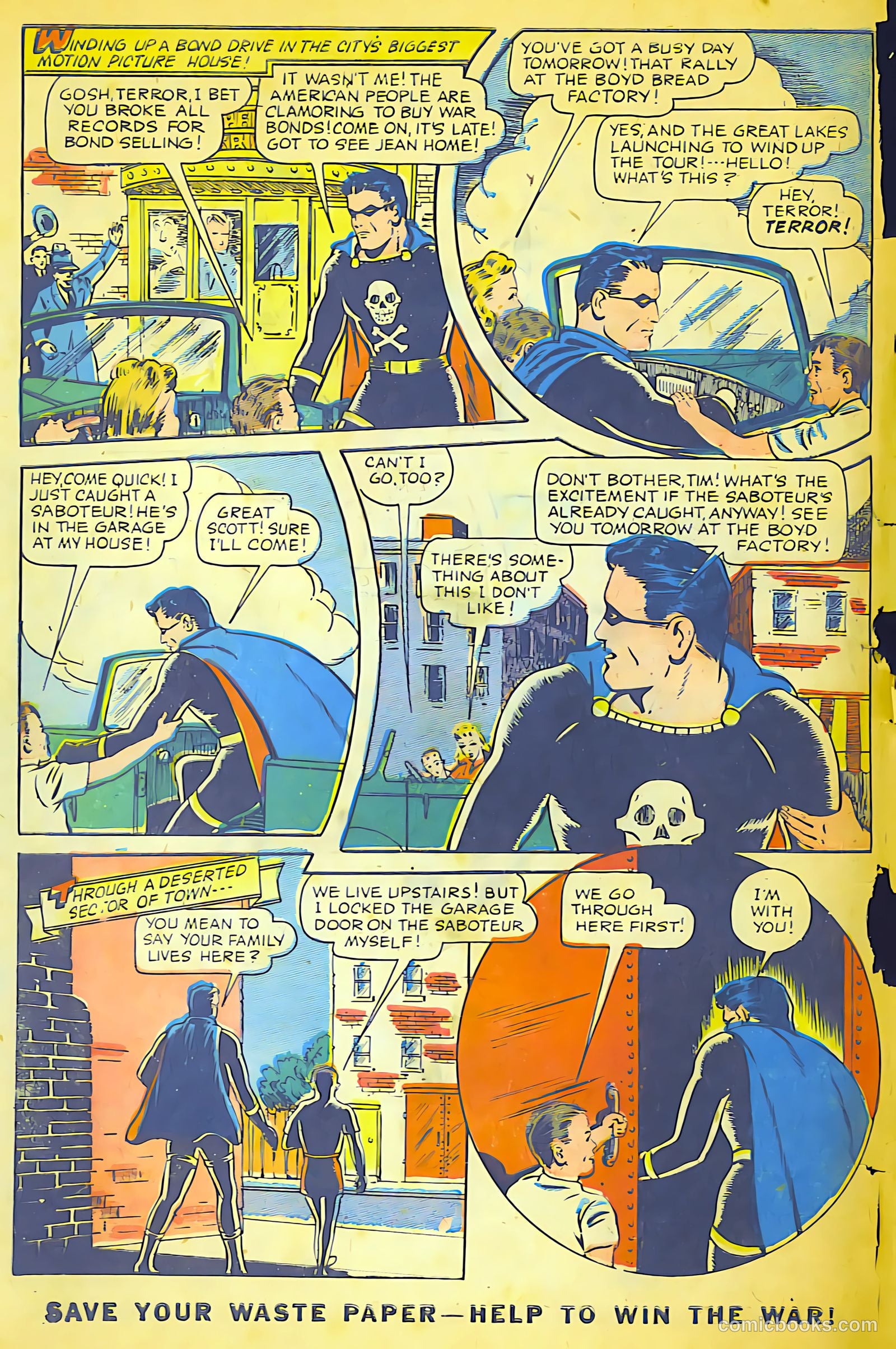Exciting Comics #32 (1944) — page 4 of 61