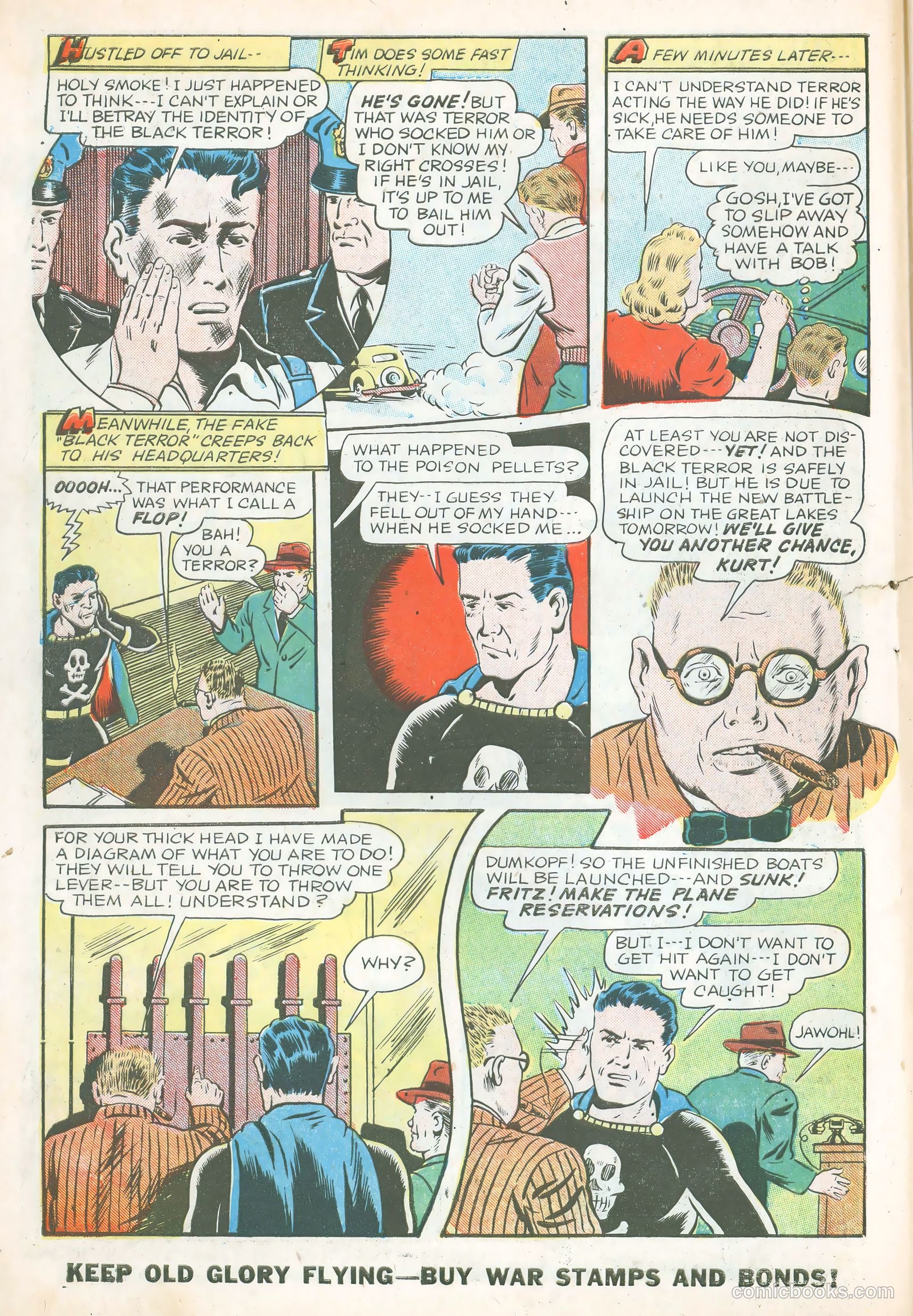 Exciting Comics #32 (1944) — page 10 of 61
