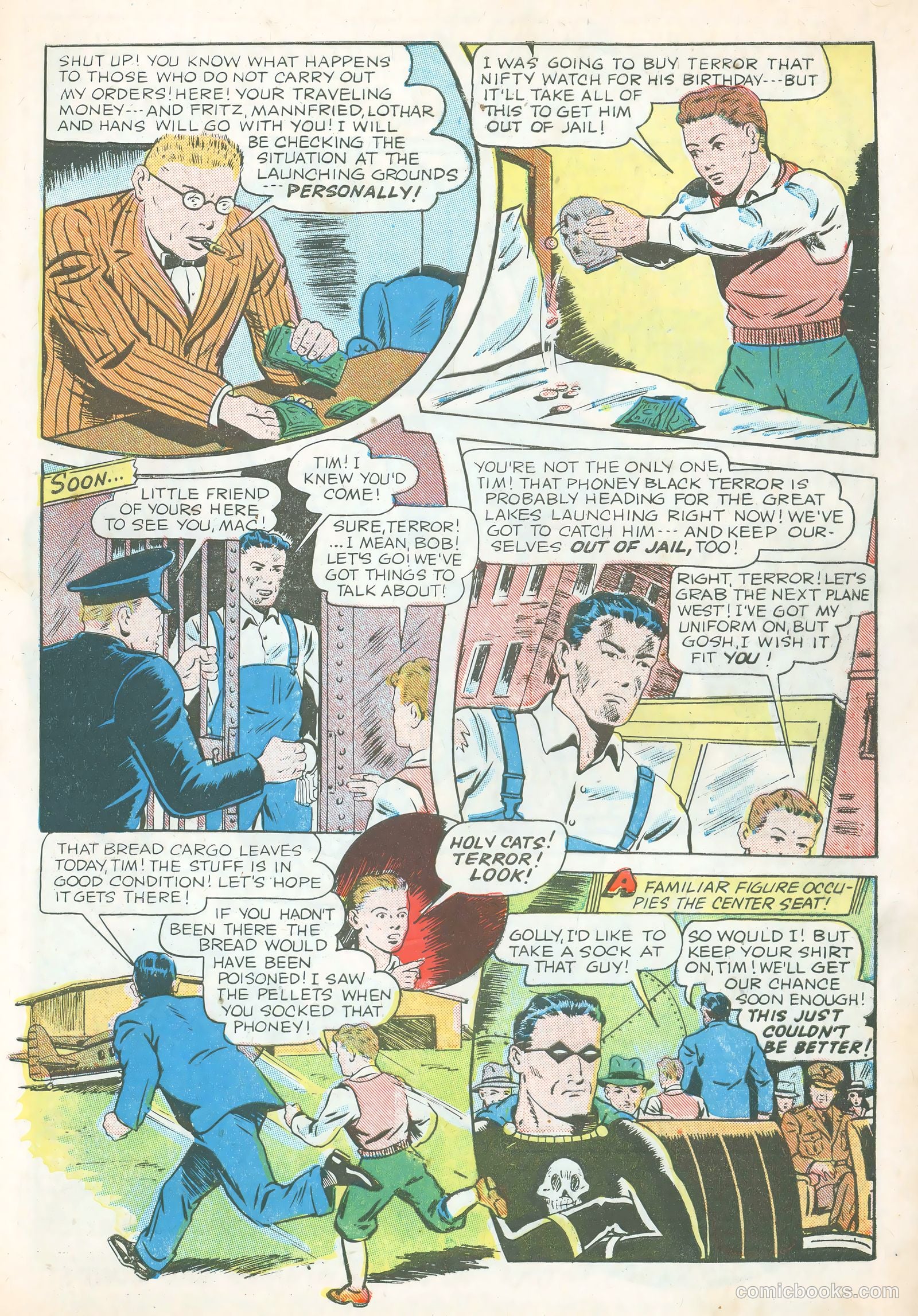 Exciting Comics #32 (1944) — page 11 of 61