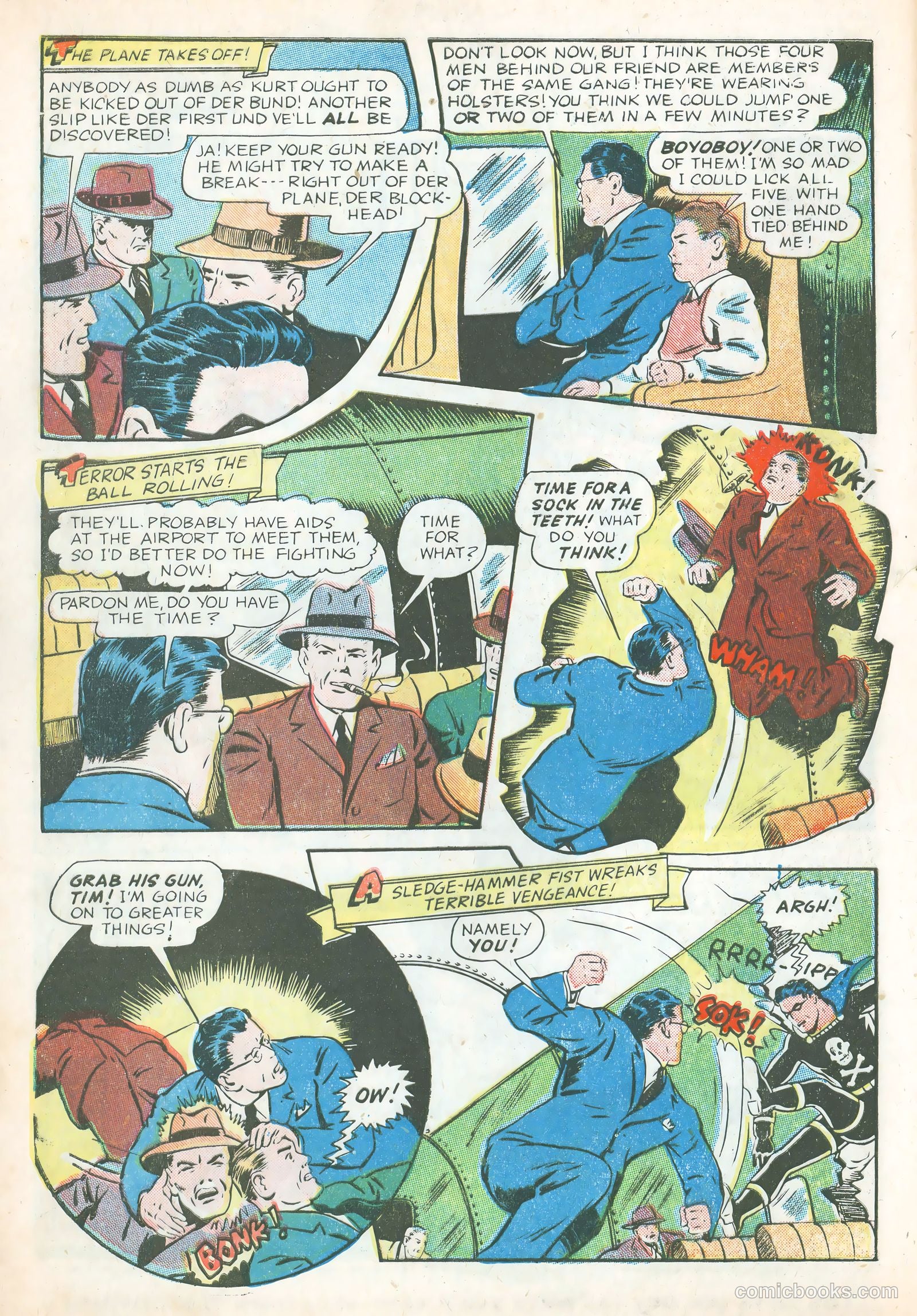 Exciting Comics #32 (1944) — page 12 of 61