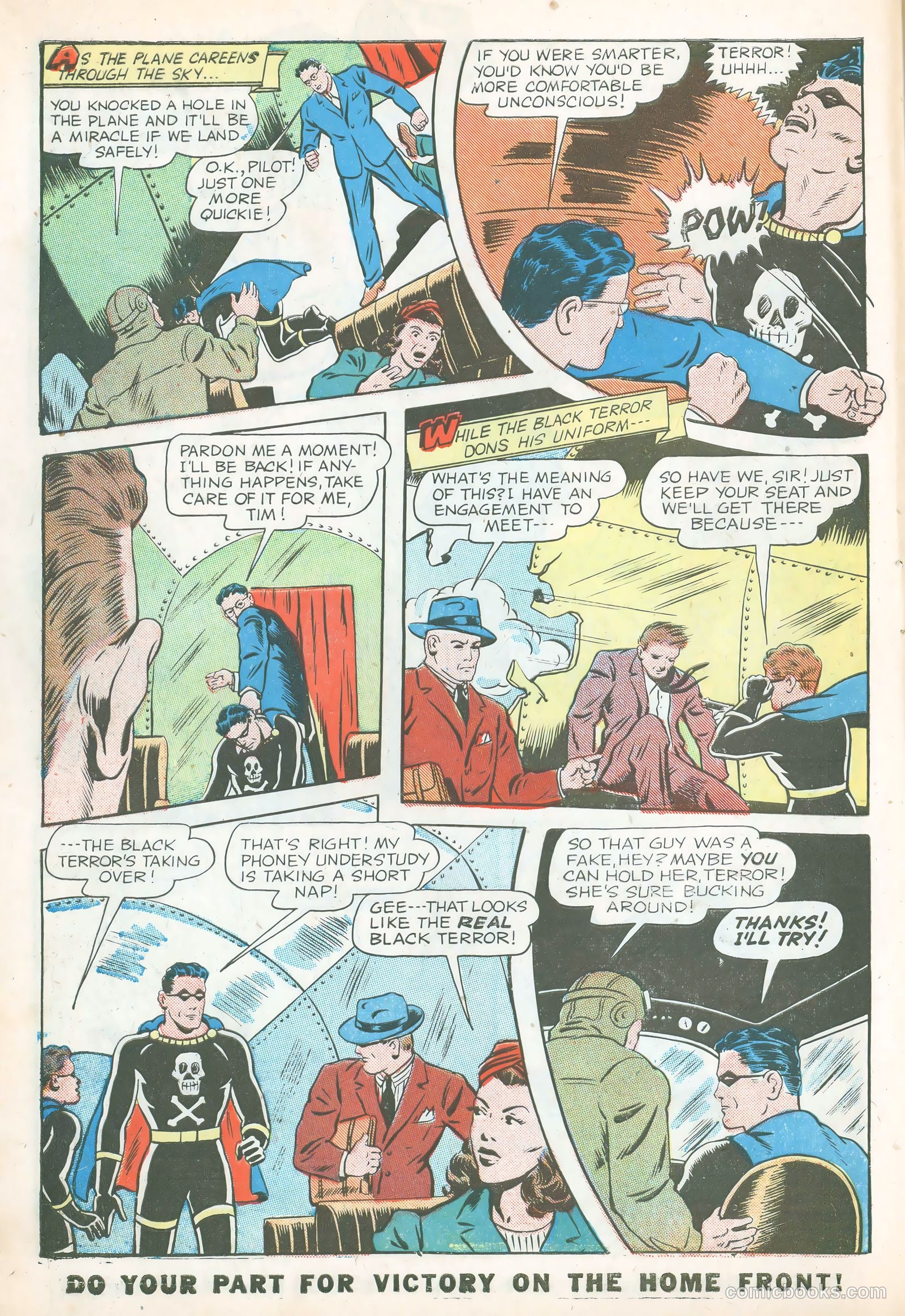 Exciting Comics #32 (1944) — page 14 of 61