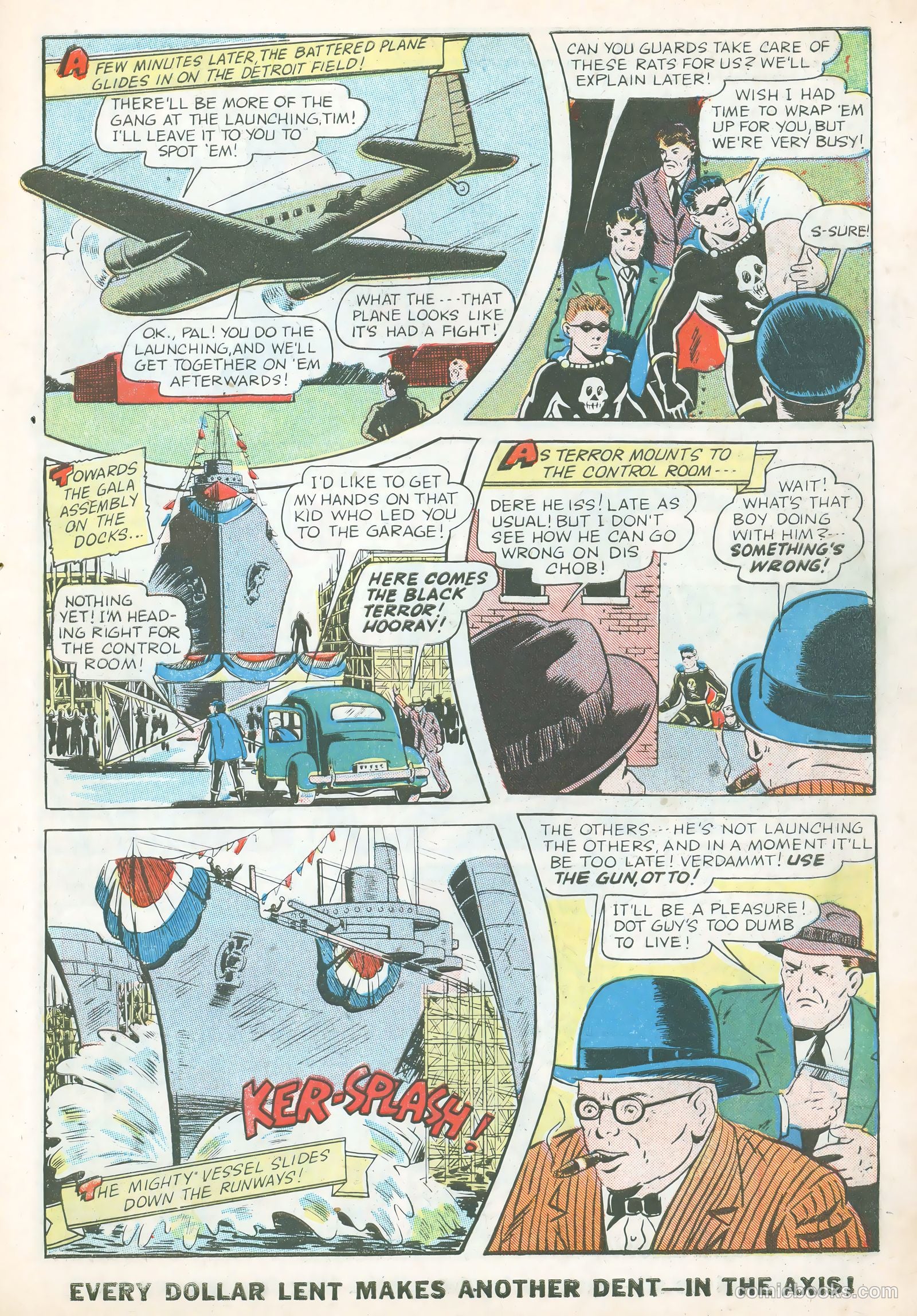 Exciting Comics #32 (1944) — page 15 of 61