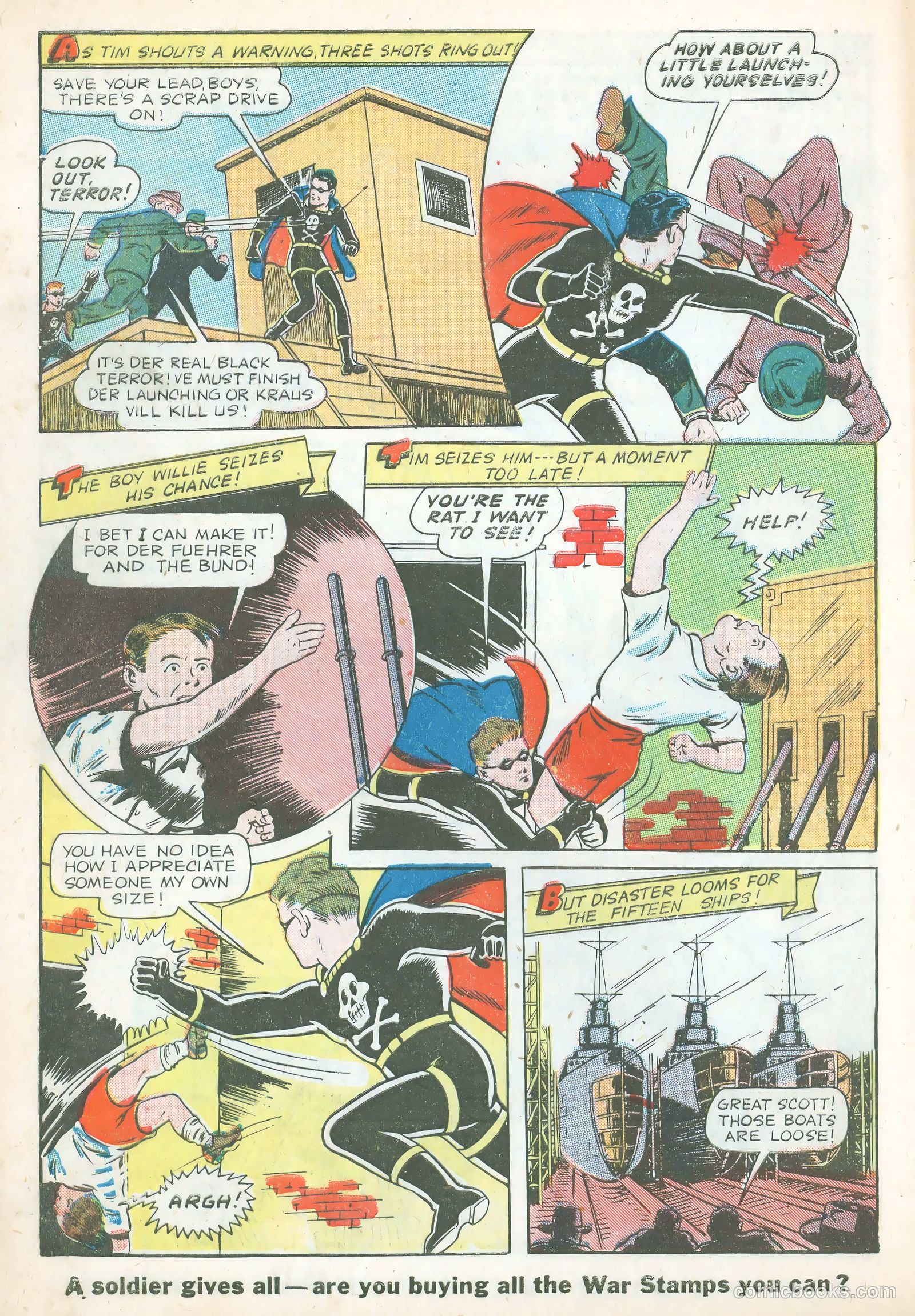 Exciting Comics #32 (1944) — page 16 of 61