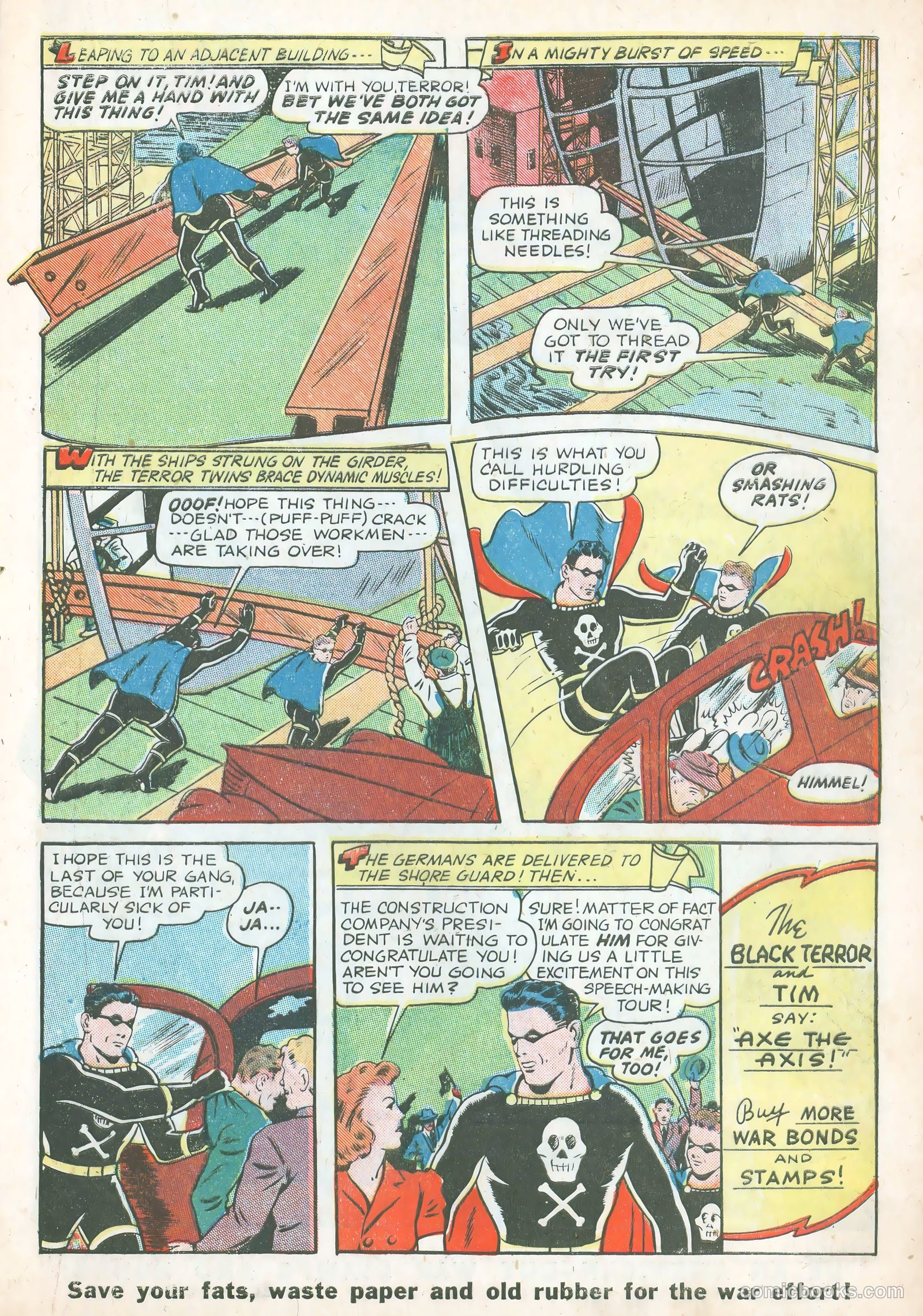 Exciting Comics #32 (1944) — page 17 of 61