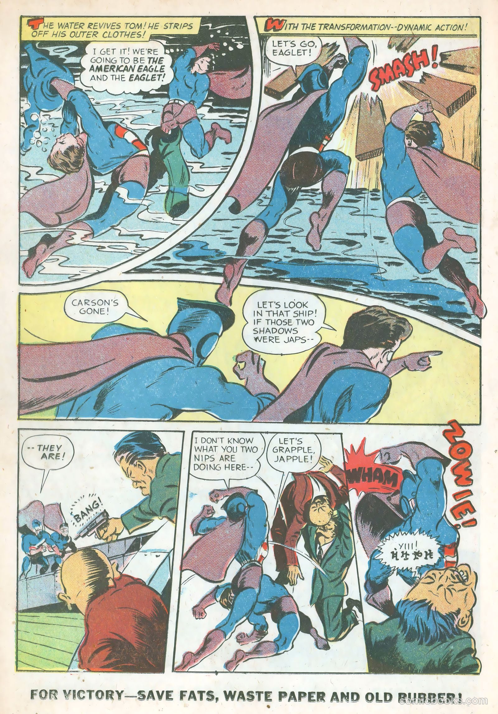 Exciting Comics #32 (1944) — page 20 of 61