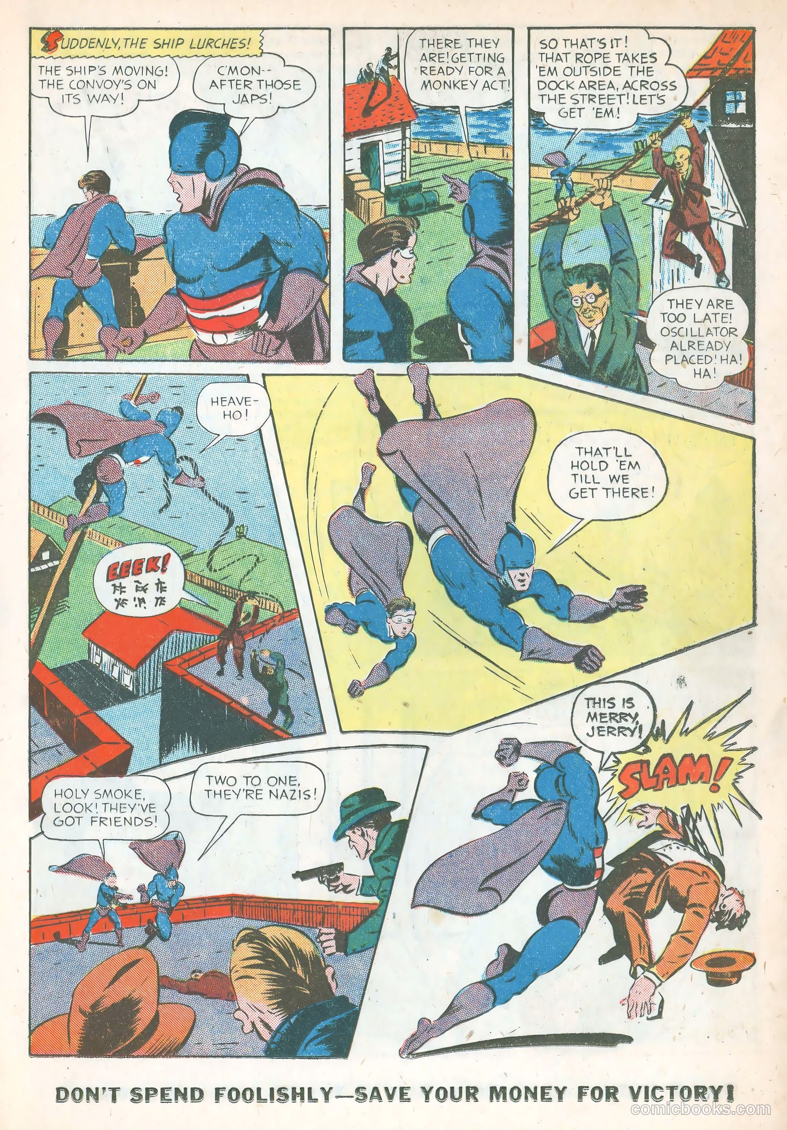 Exciting Comics #32 (1944) — page 21 of 61