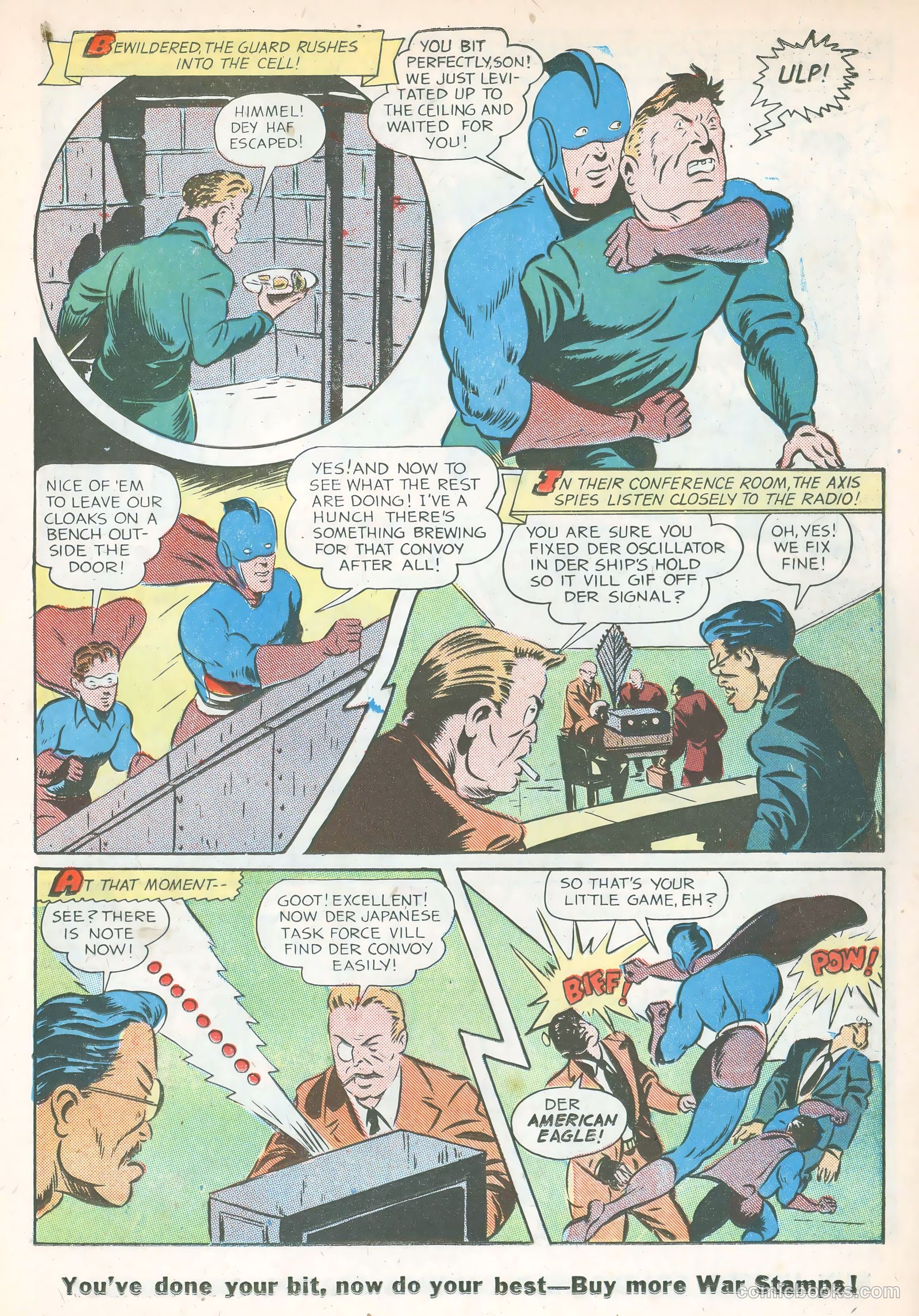 Exciting Comics #32 (1944) — page 23 of 61