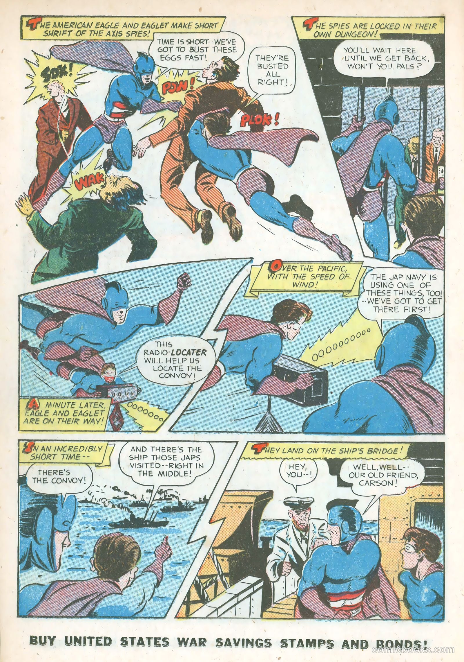 Exciting Comics #32 (1944) — page 24 of 61