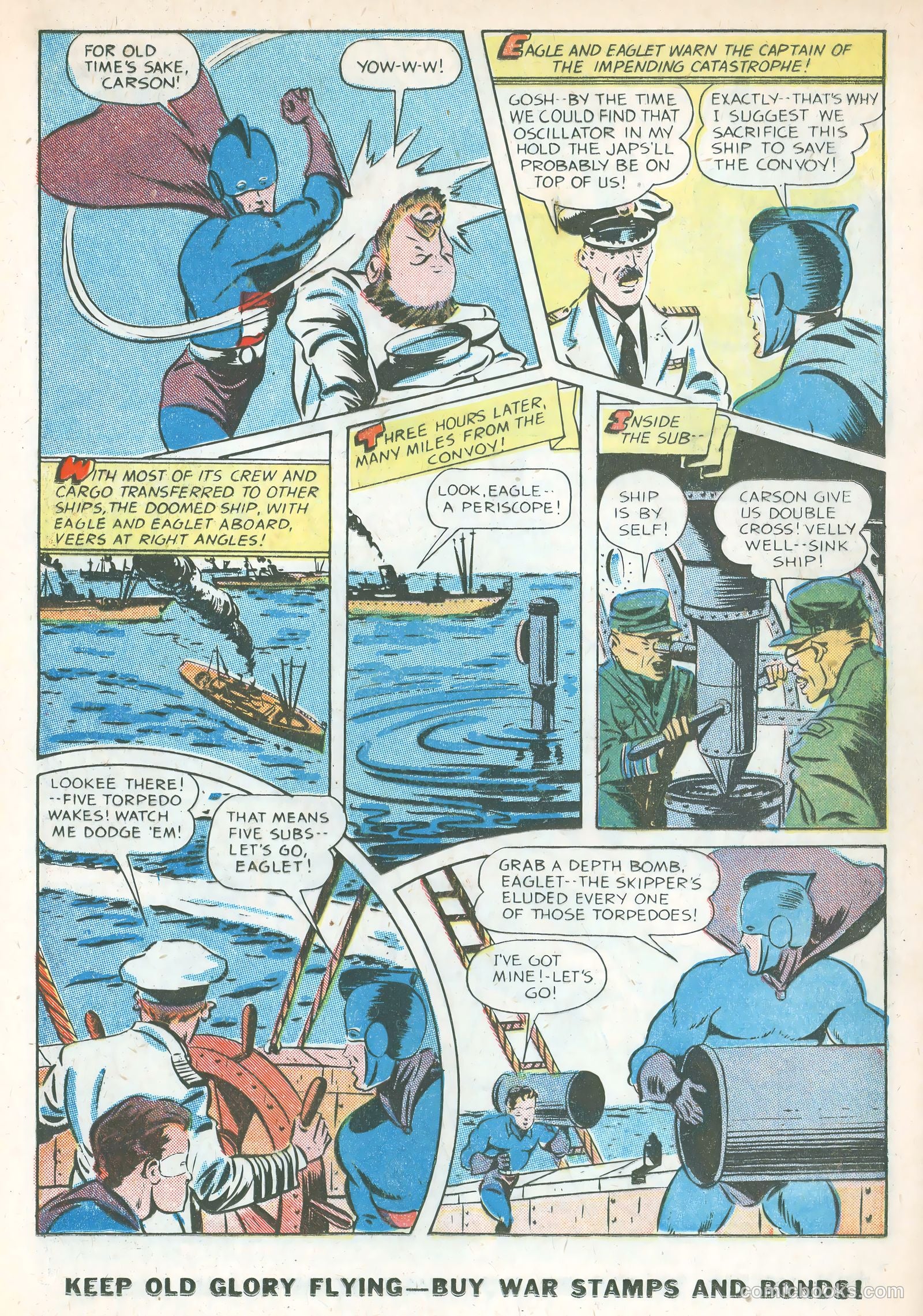 Exciting Comics #32 (1944) — page 25 of 61