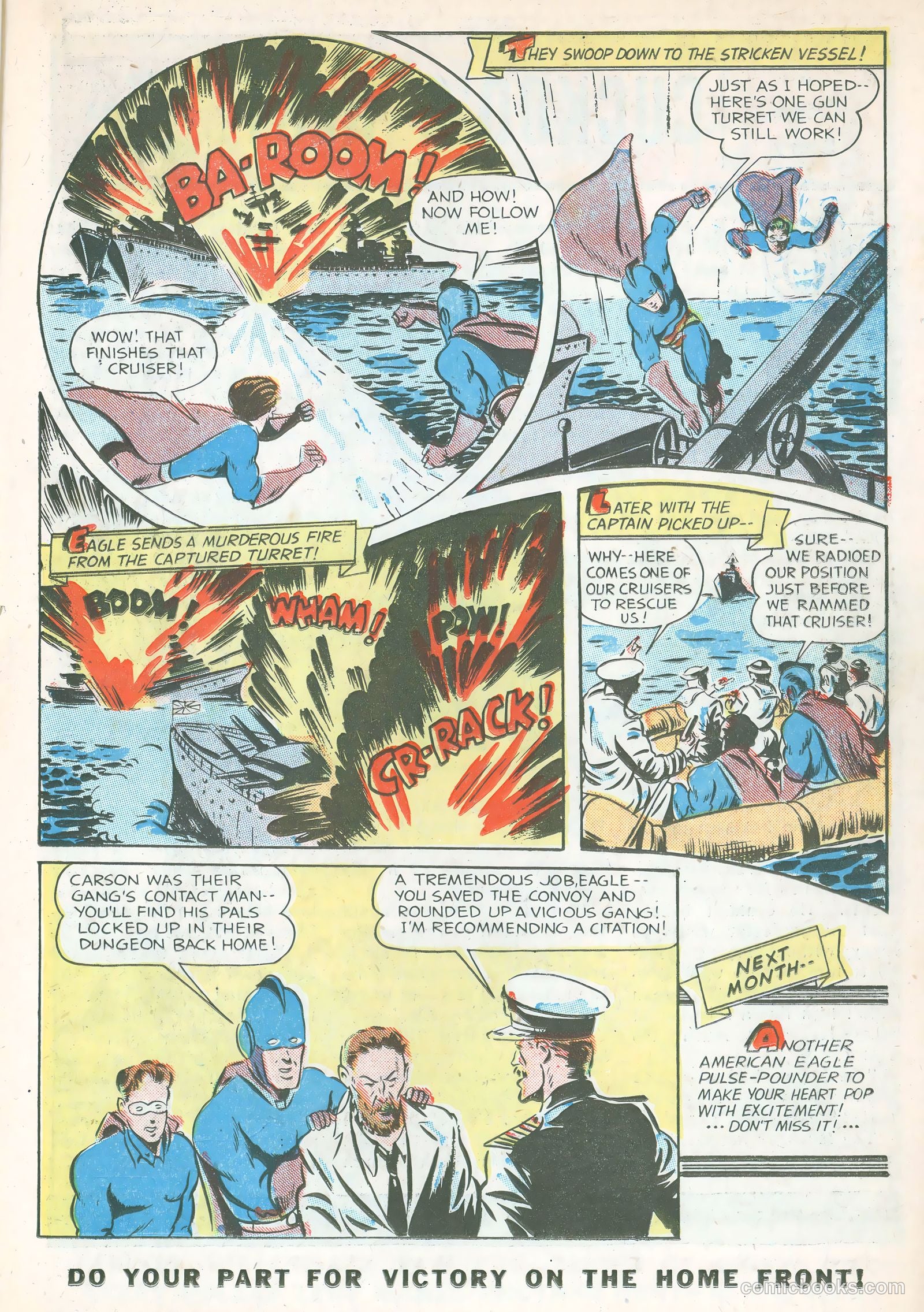 Exciting Comics #32 (1944) — page 27 of 61