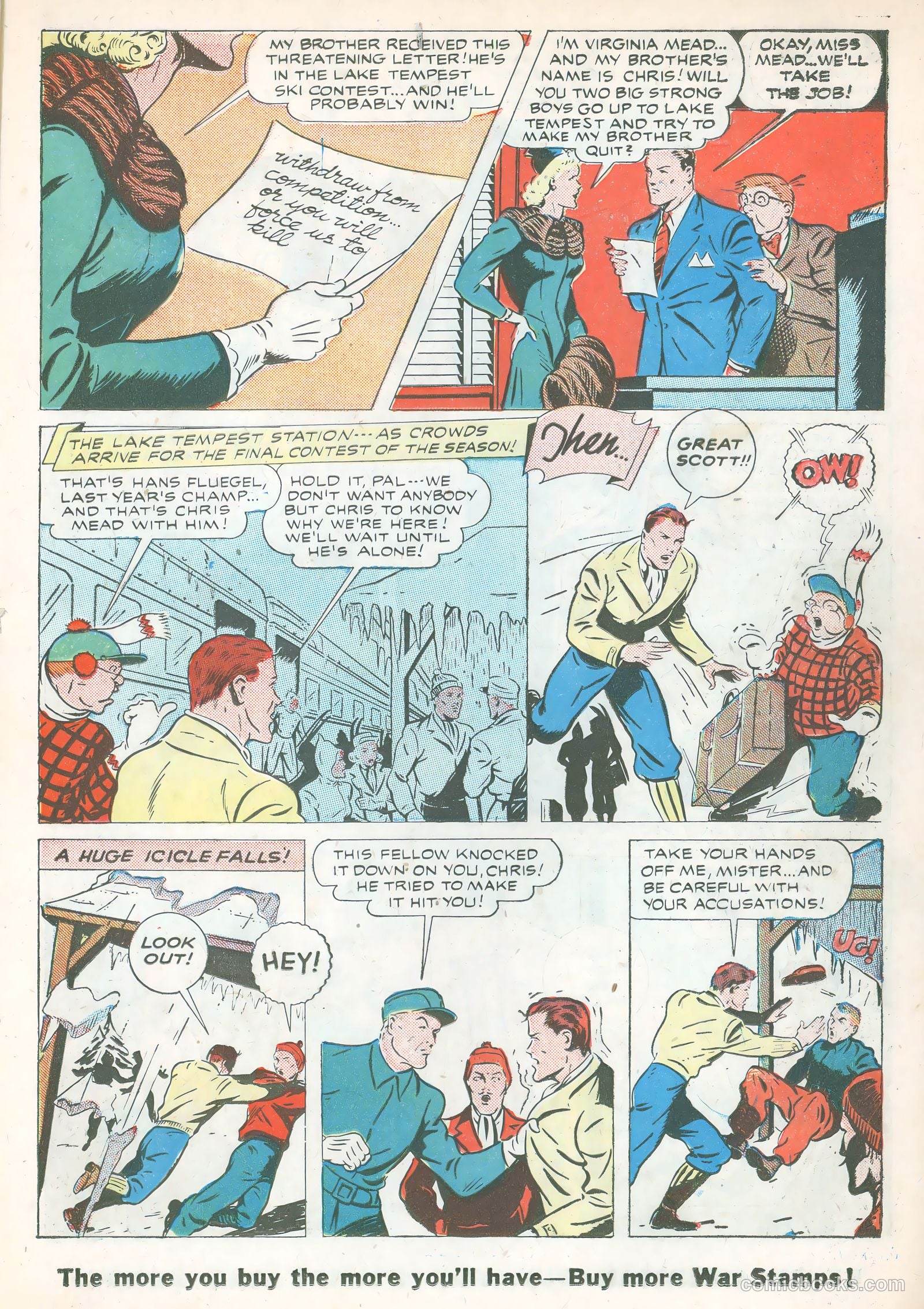 Exciting Comics #32 (1944) — page 31 of 61