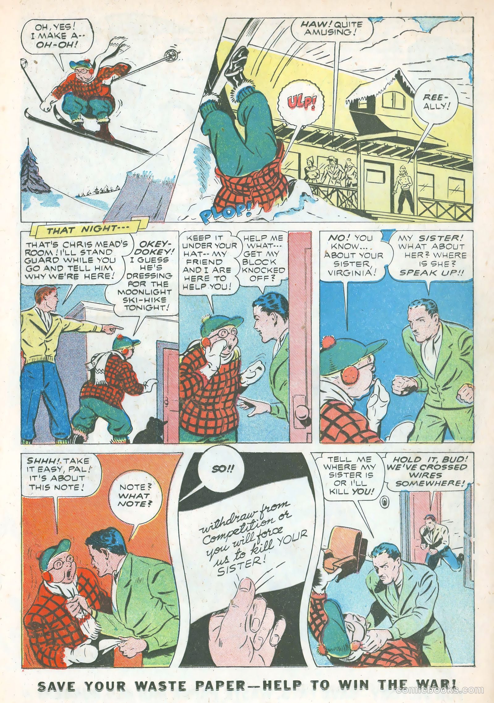 Exciting Comics #32 (1944) — page 33 of 61
