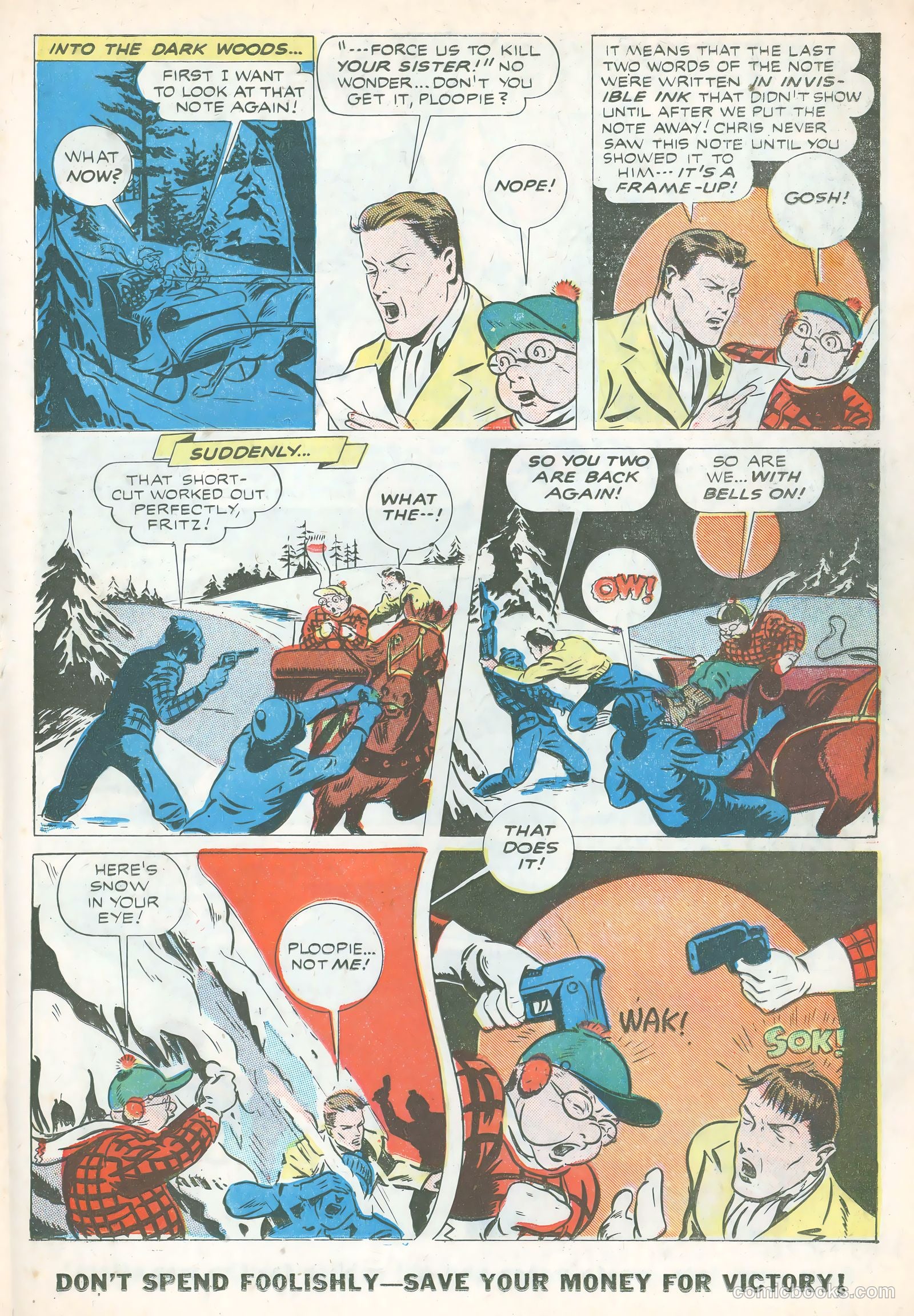 Exciting Comics #32 (1944) — page 35 of 61