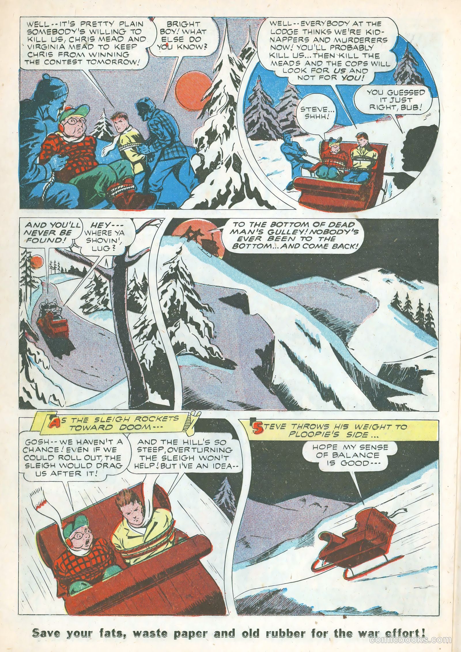 Exciting Comics #32 (1944) — page 36 of 61