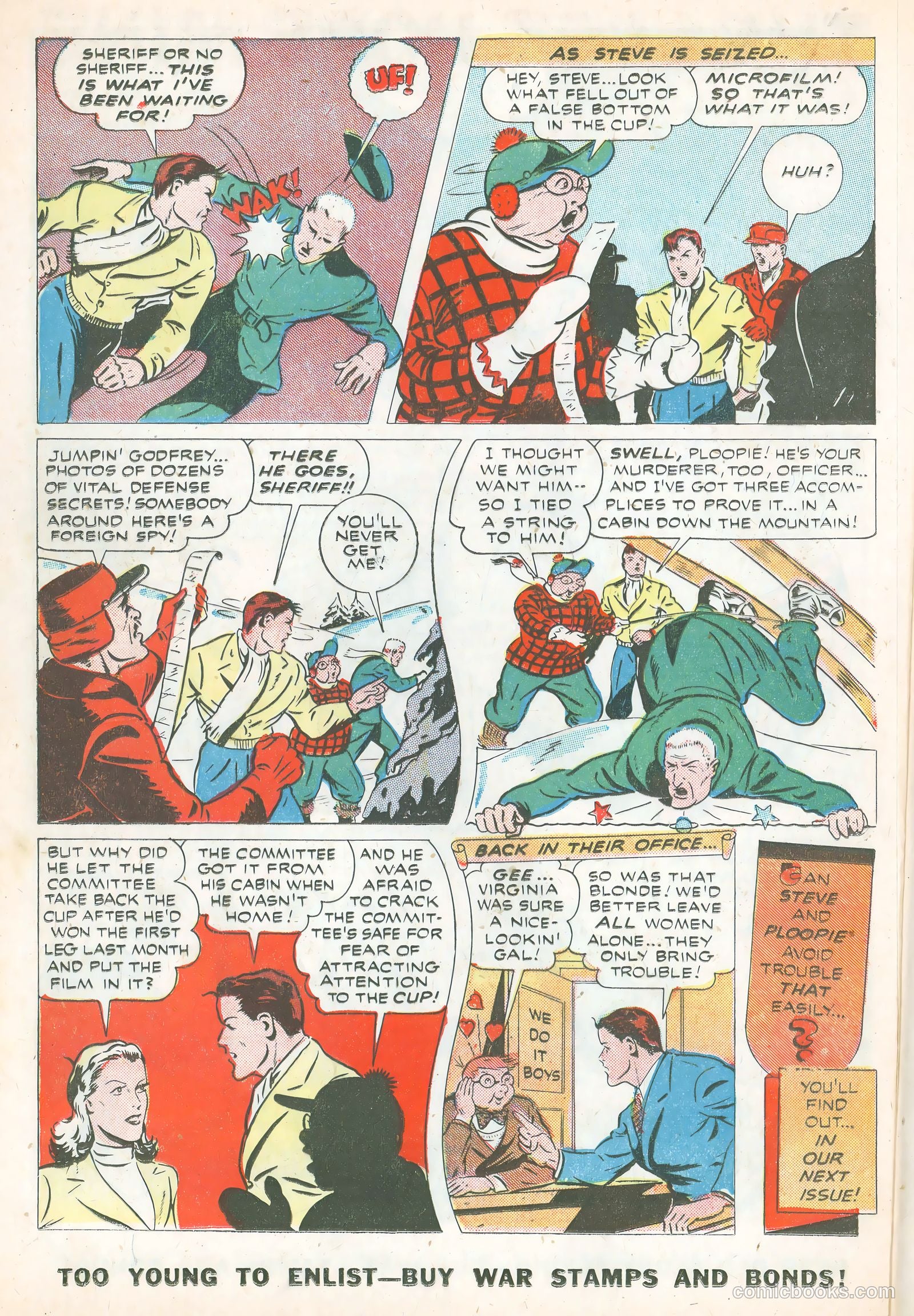 Exciting Comics #32 (1944) — page 40 of 61