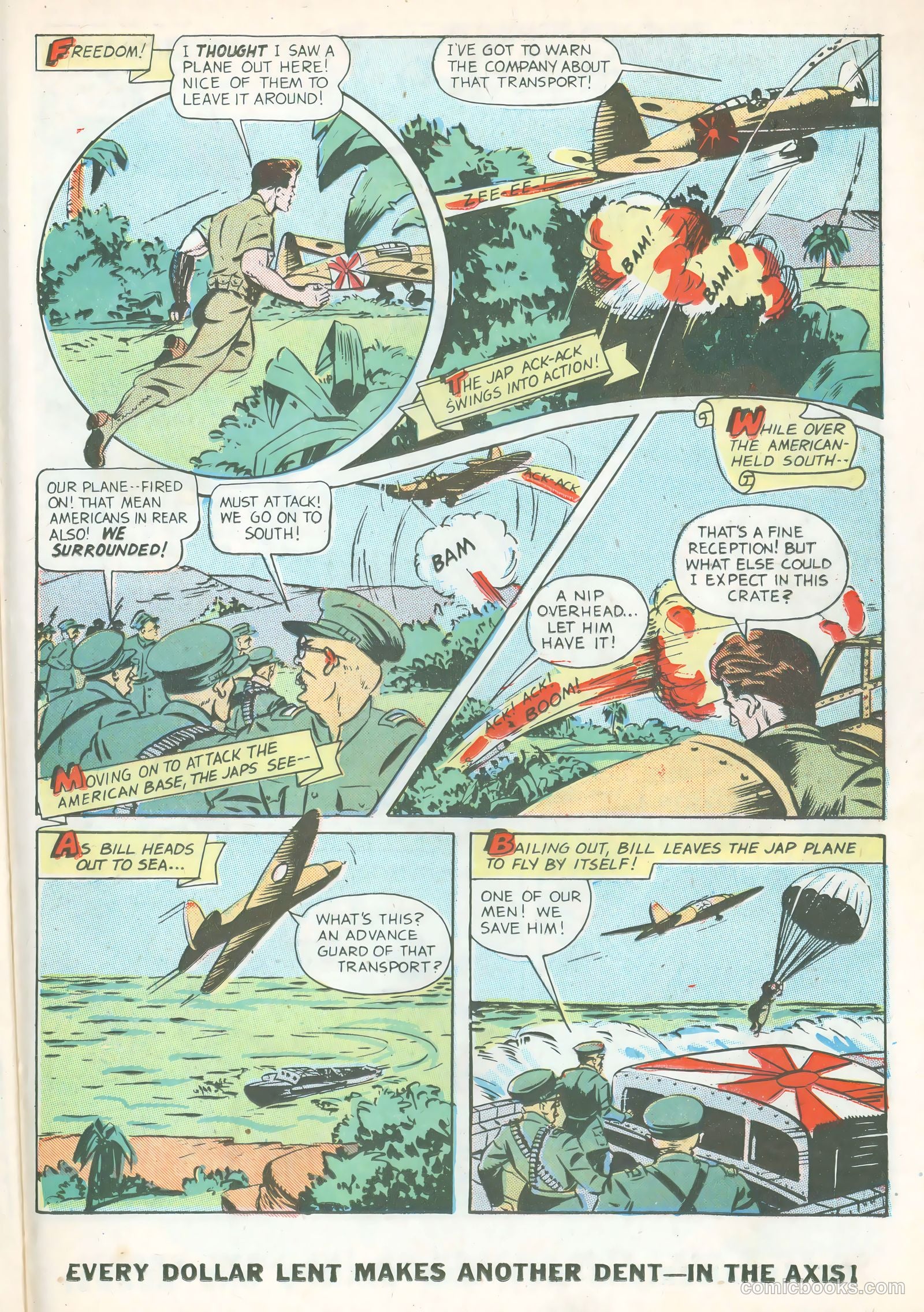 Exciting Comics #32 (1944) — page 45 of 61