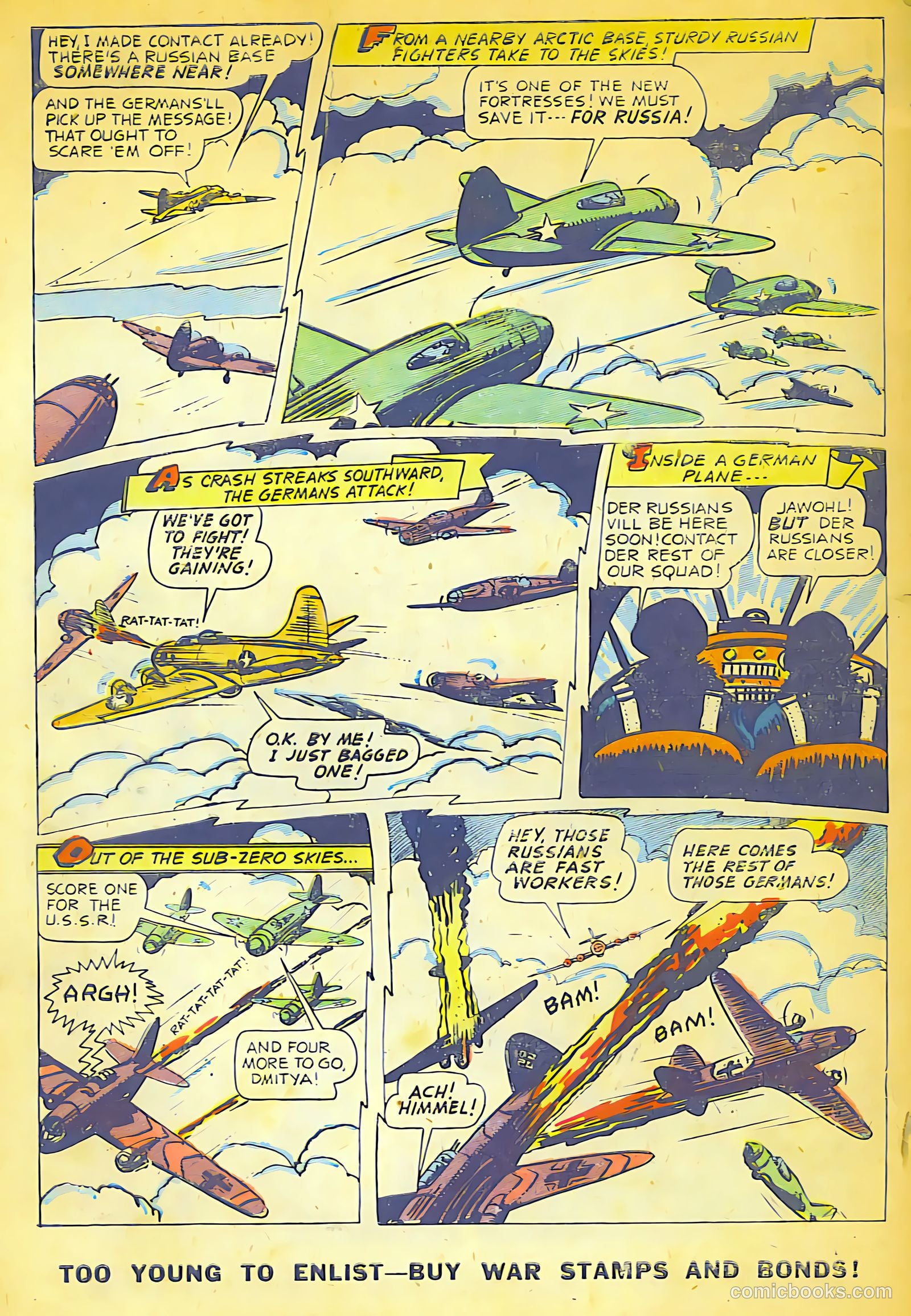 Exciting Comics #32 (1944) — page 56 of 61