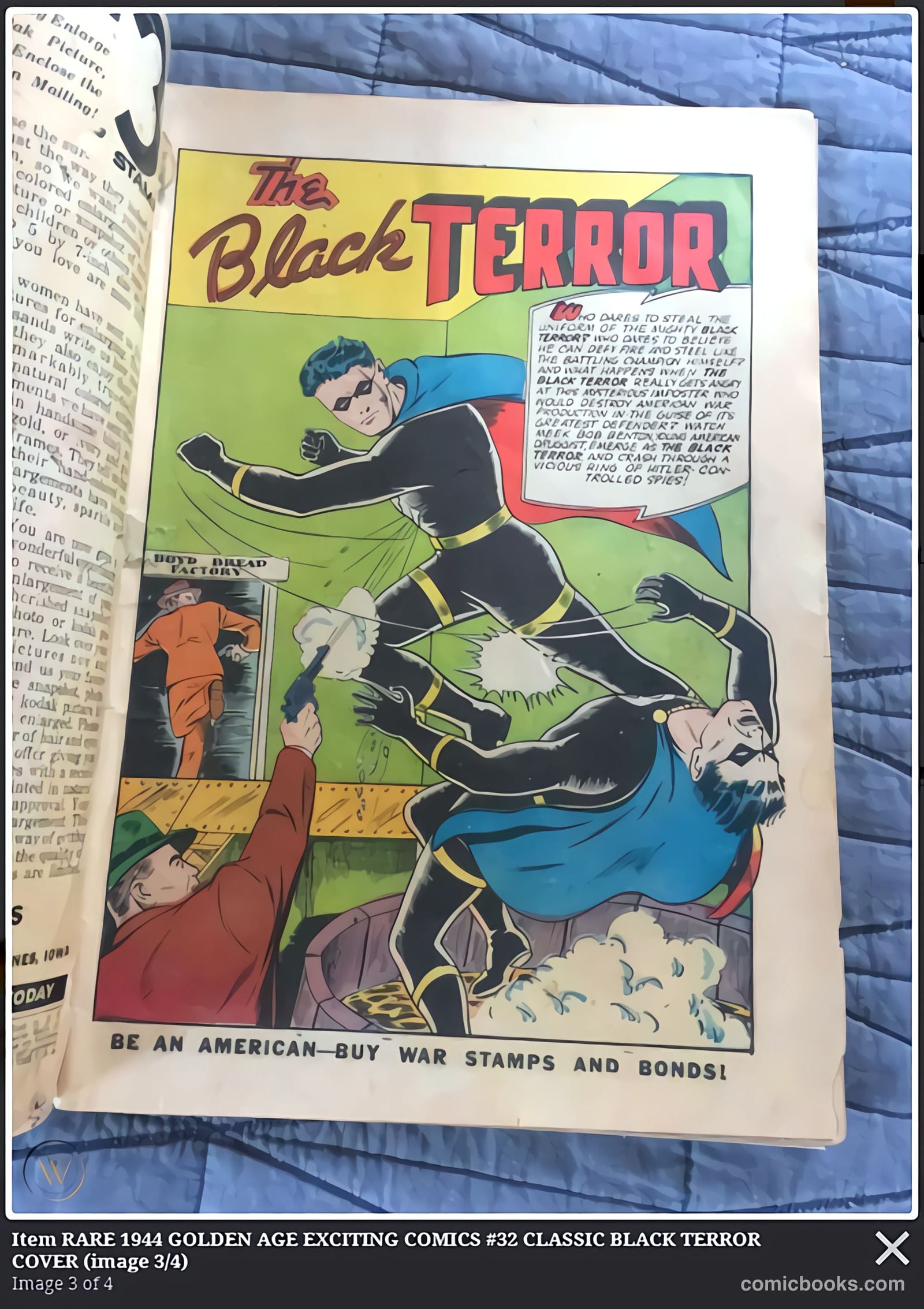 Exciting Comics #32 (1944) — page 61 of 61