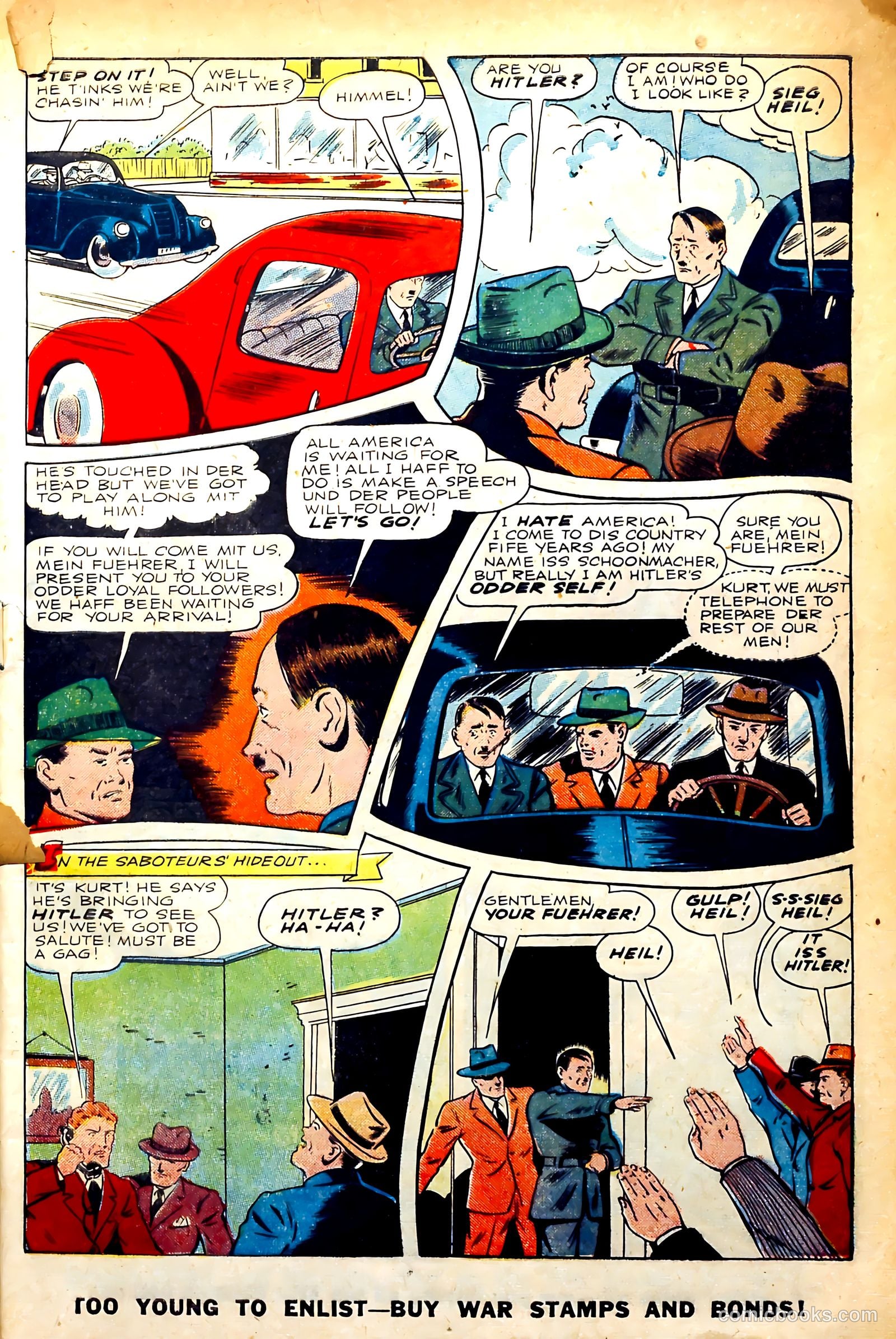 Exciting Comics #33 (1944) — page 5 of 52