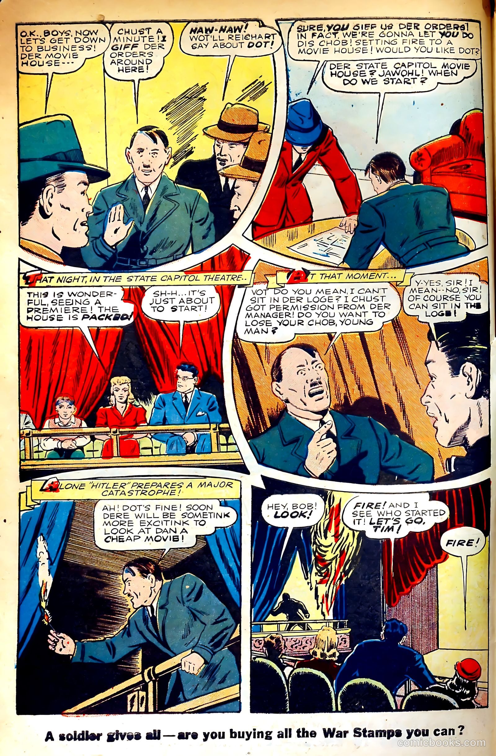 Exciting Comics #33 (1944) — page 6 of 52