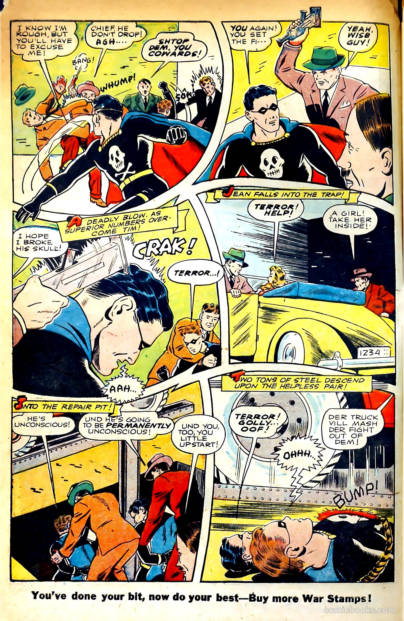 Exciting Comics #33 (1944) — page 8 of 52