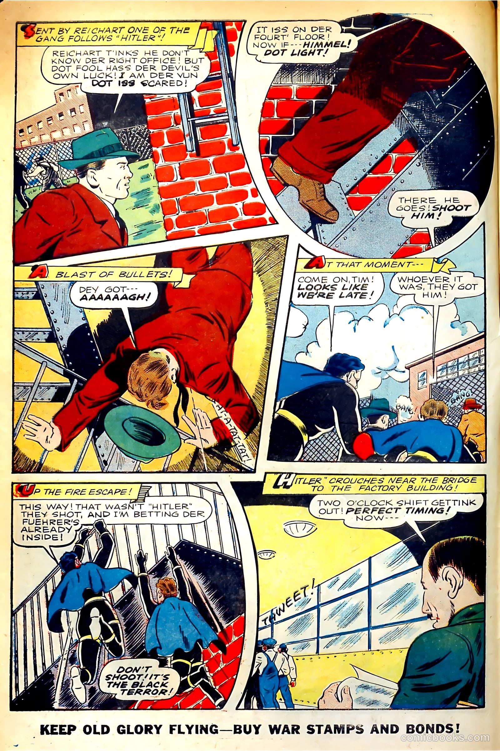 Exciting Comics #33 (1944) — page 12 of 52