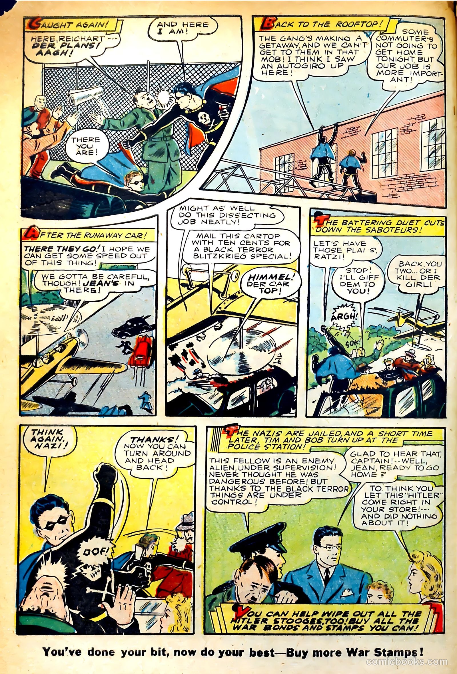 Exciting Comics #33 (1944) — page 14 of 52