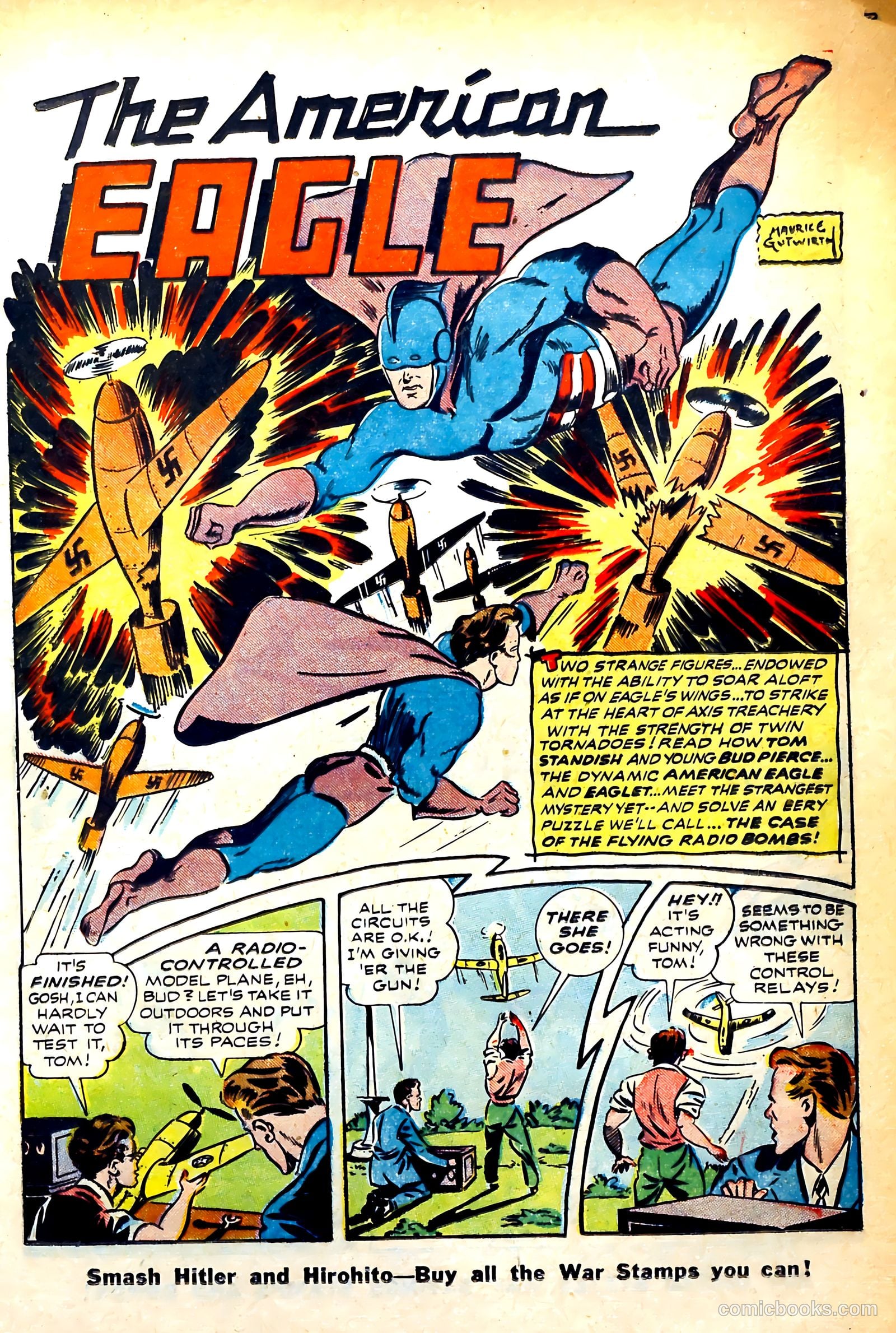 Exciting Comics #33 (1944) — page 15 of 52