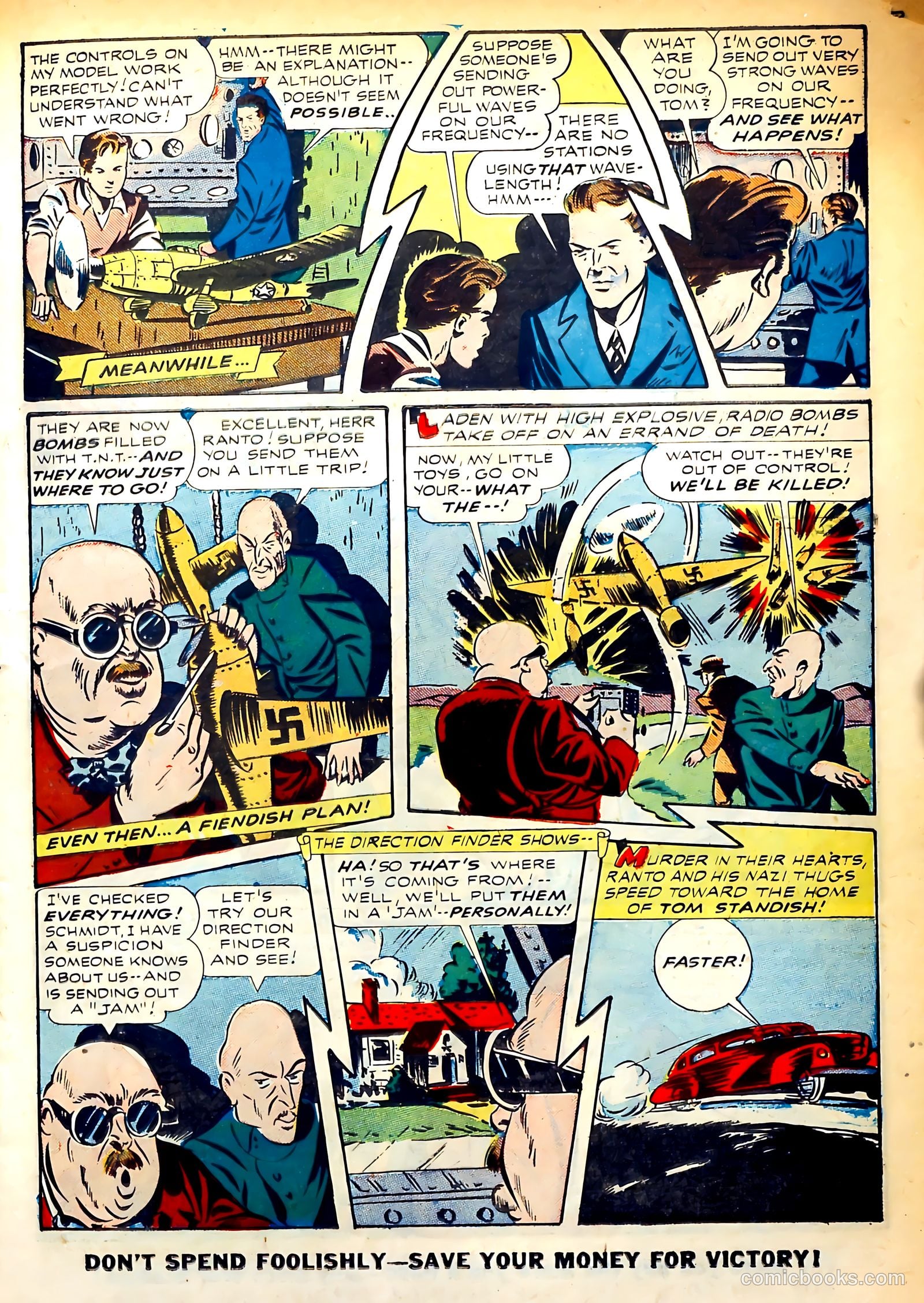 Exciting Comics #33 (1944) — page 17 of 52