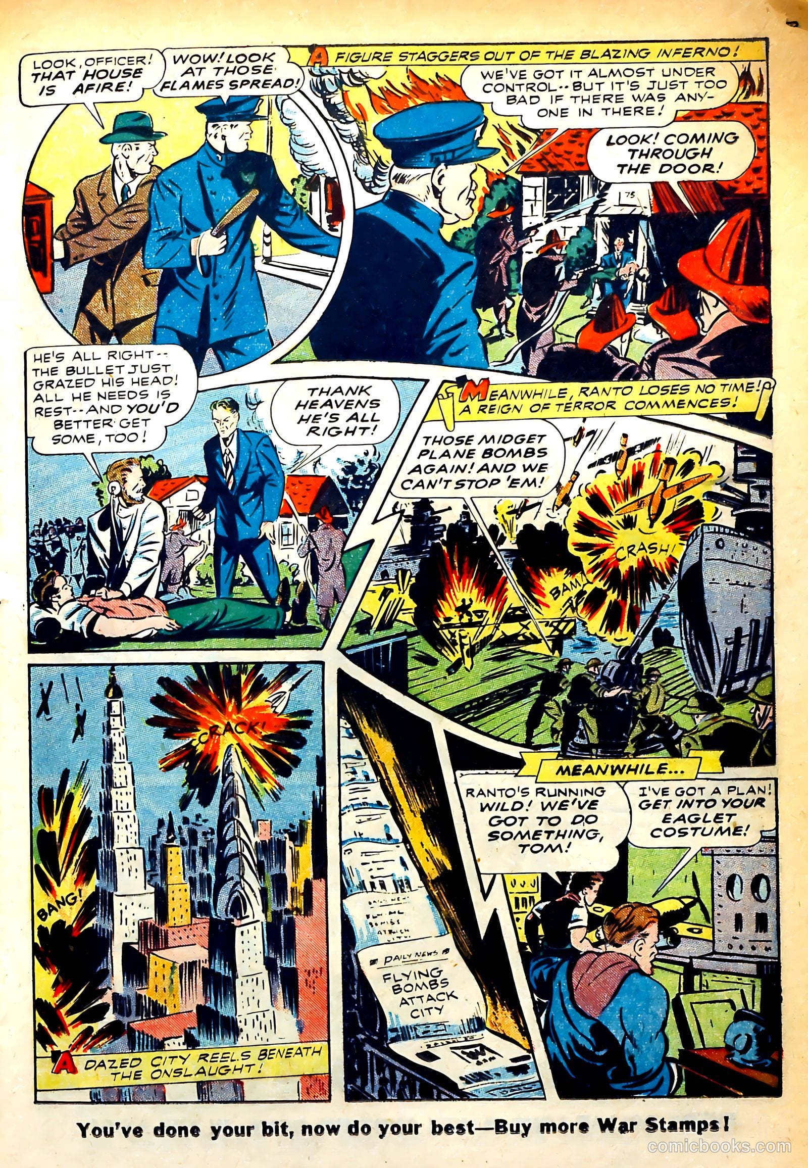 Exciting Comics #33 (1944) — page 19 of 52