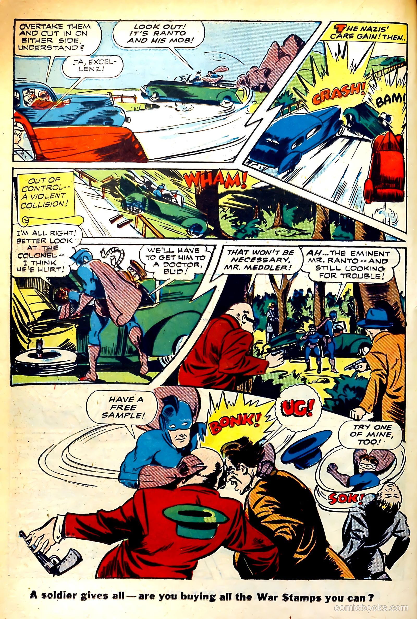 Exciting Comics #33 (1944) — page 22 of 52