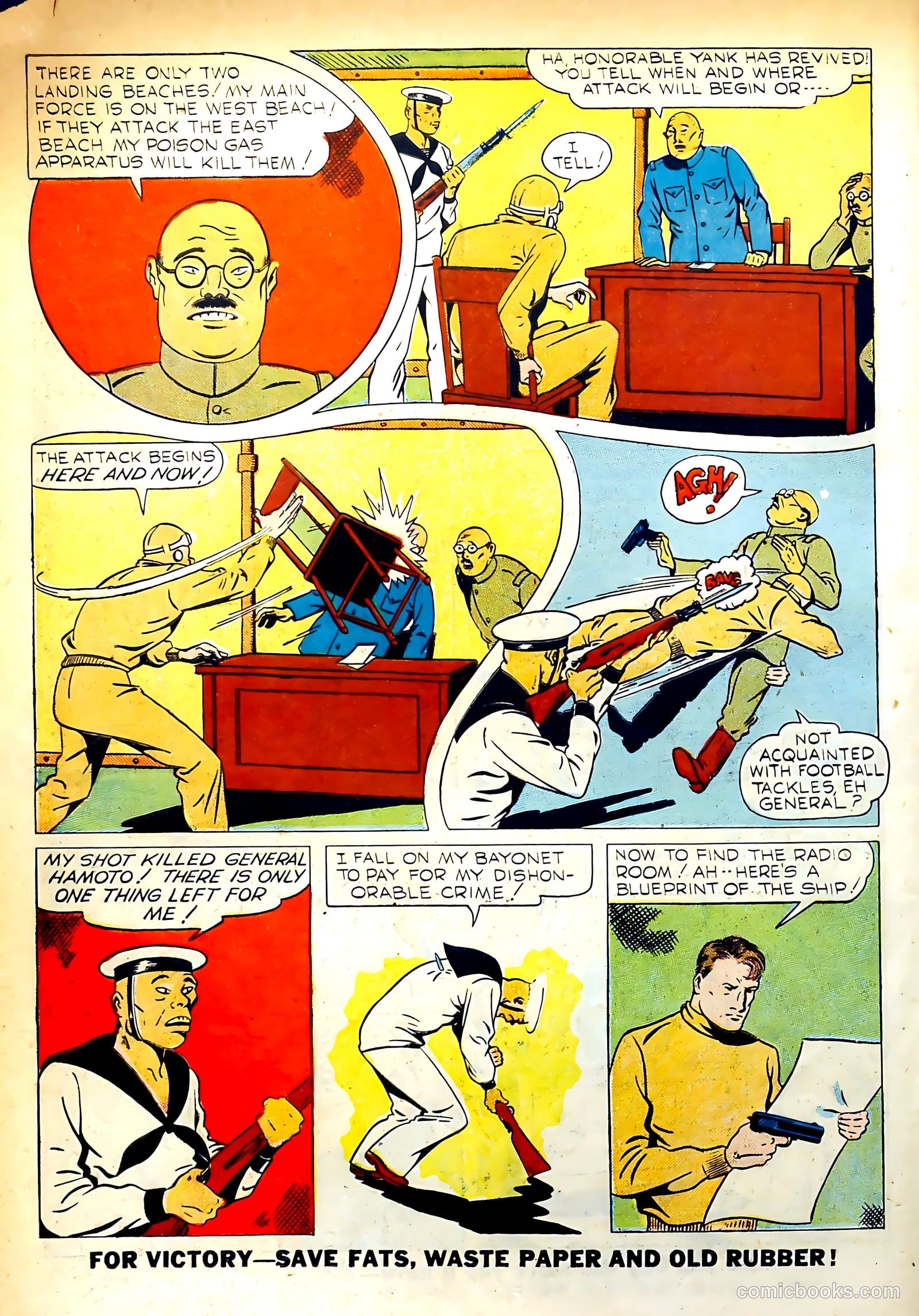 Exciting Comics #33 (1944) — page 40 of 52