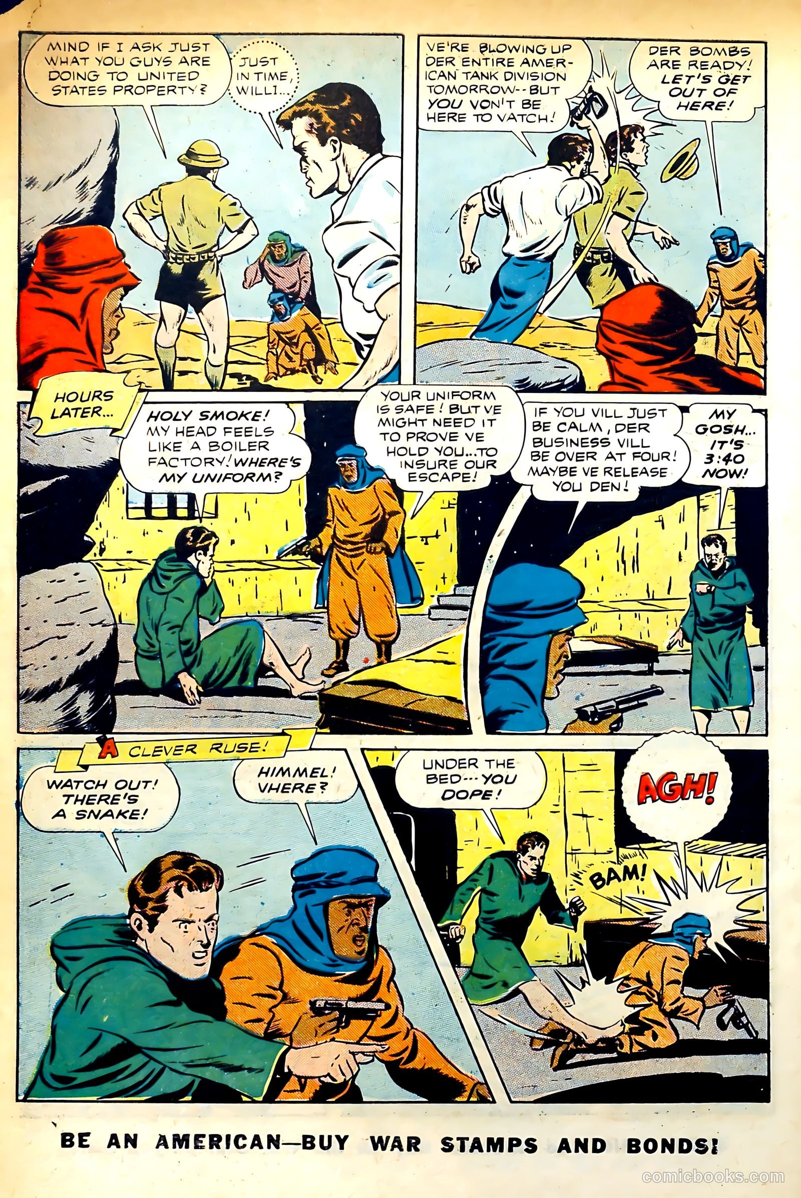 Exciting Comics #33 (1944) — page 46 of 52