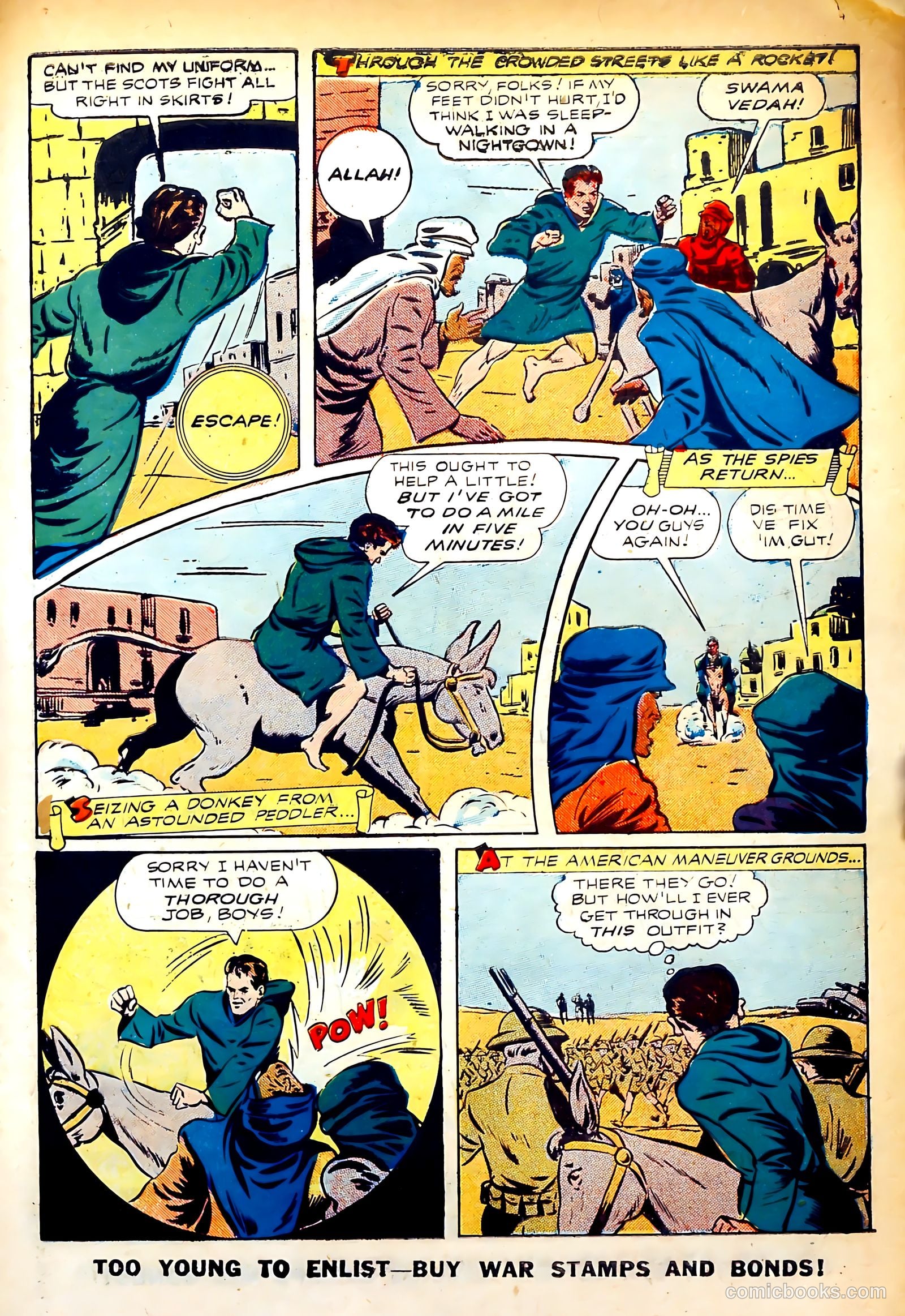 Exciting Comics #33 (1944) — page 47 of 52