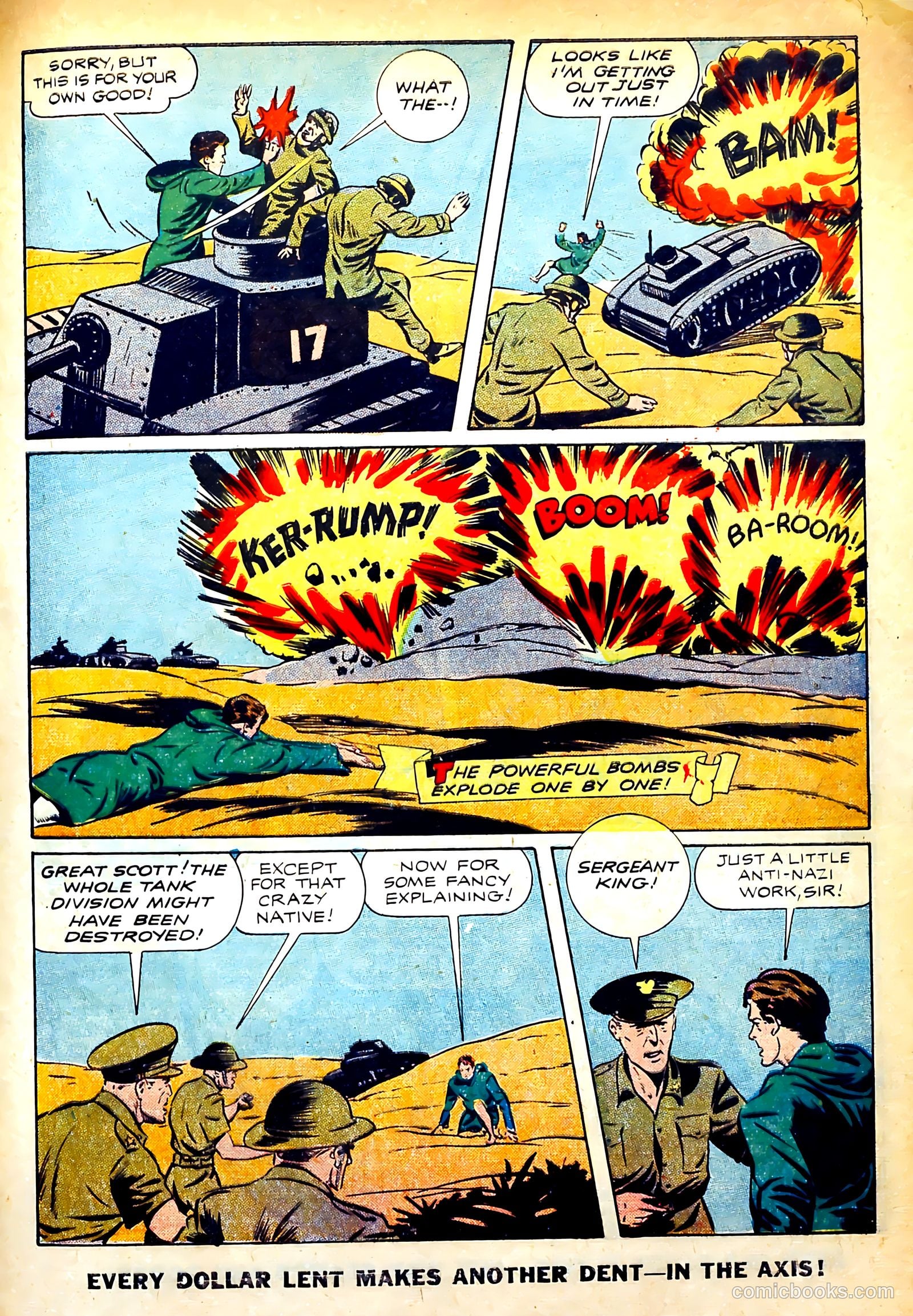 Exciting Comics #33 (1944) — page 49 of 52