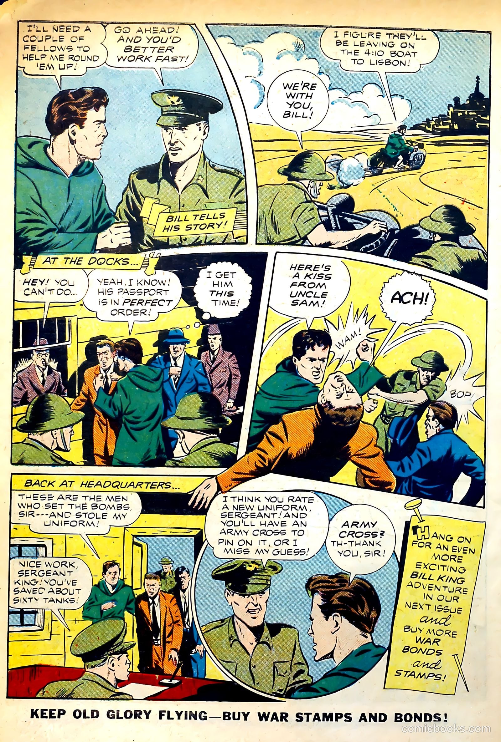 Exciting Comics #33 (1944) — page 50 of 52