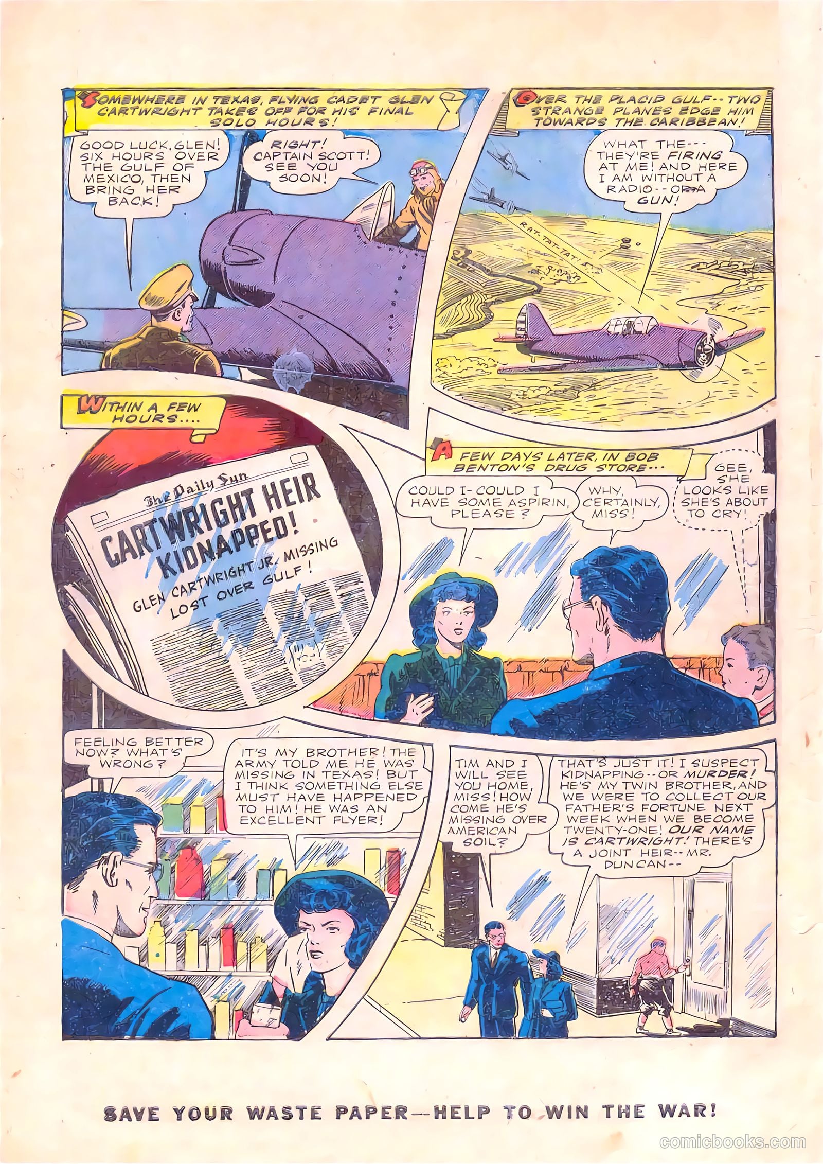 Exciting Comics #34 (1944) — page 4 of 52