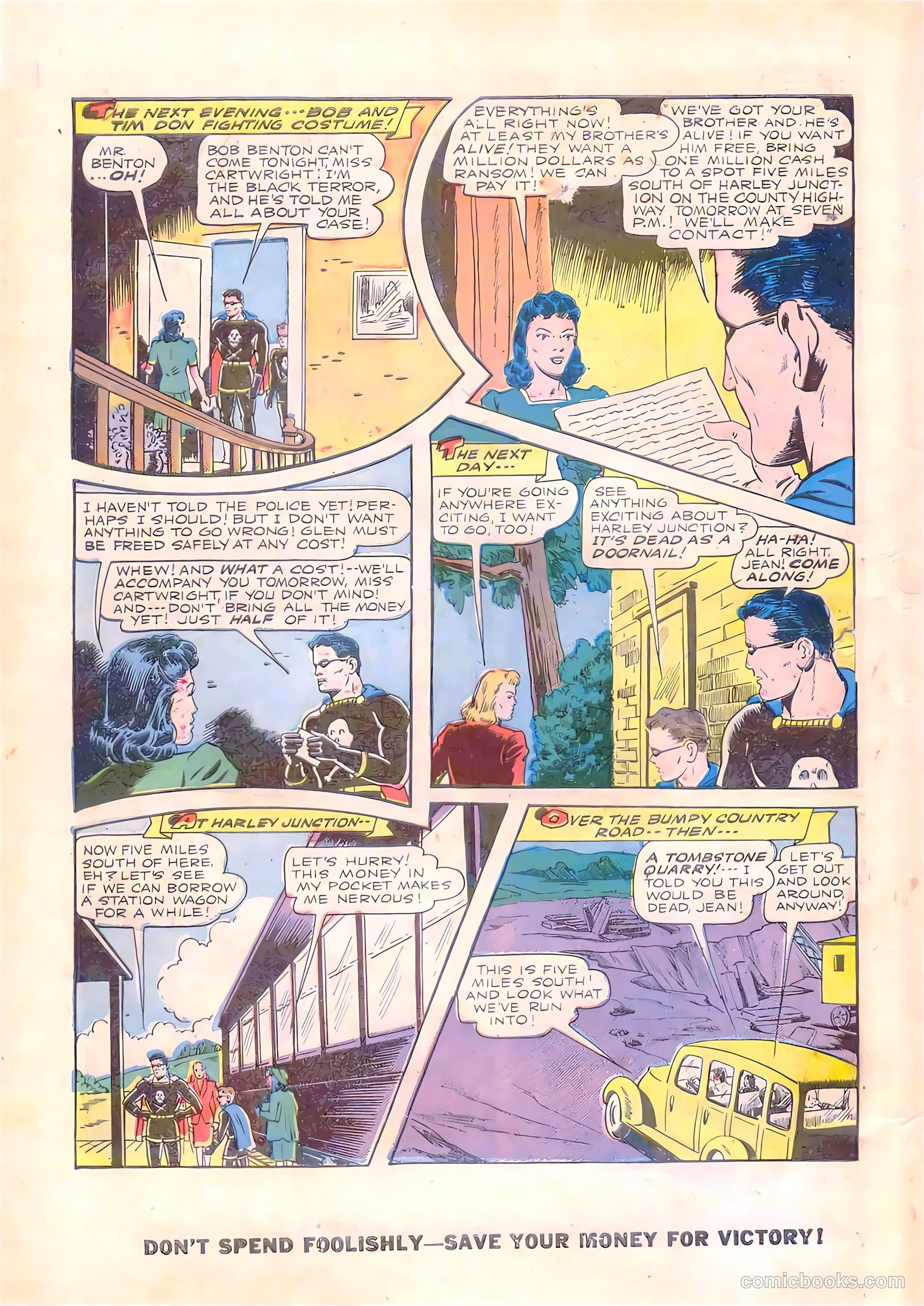 Exciting Comics #34 (1944) — page 6 of 52