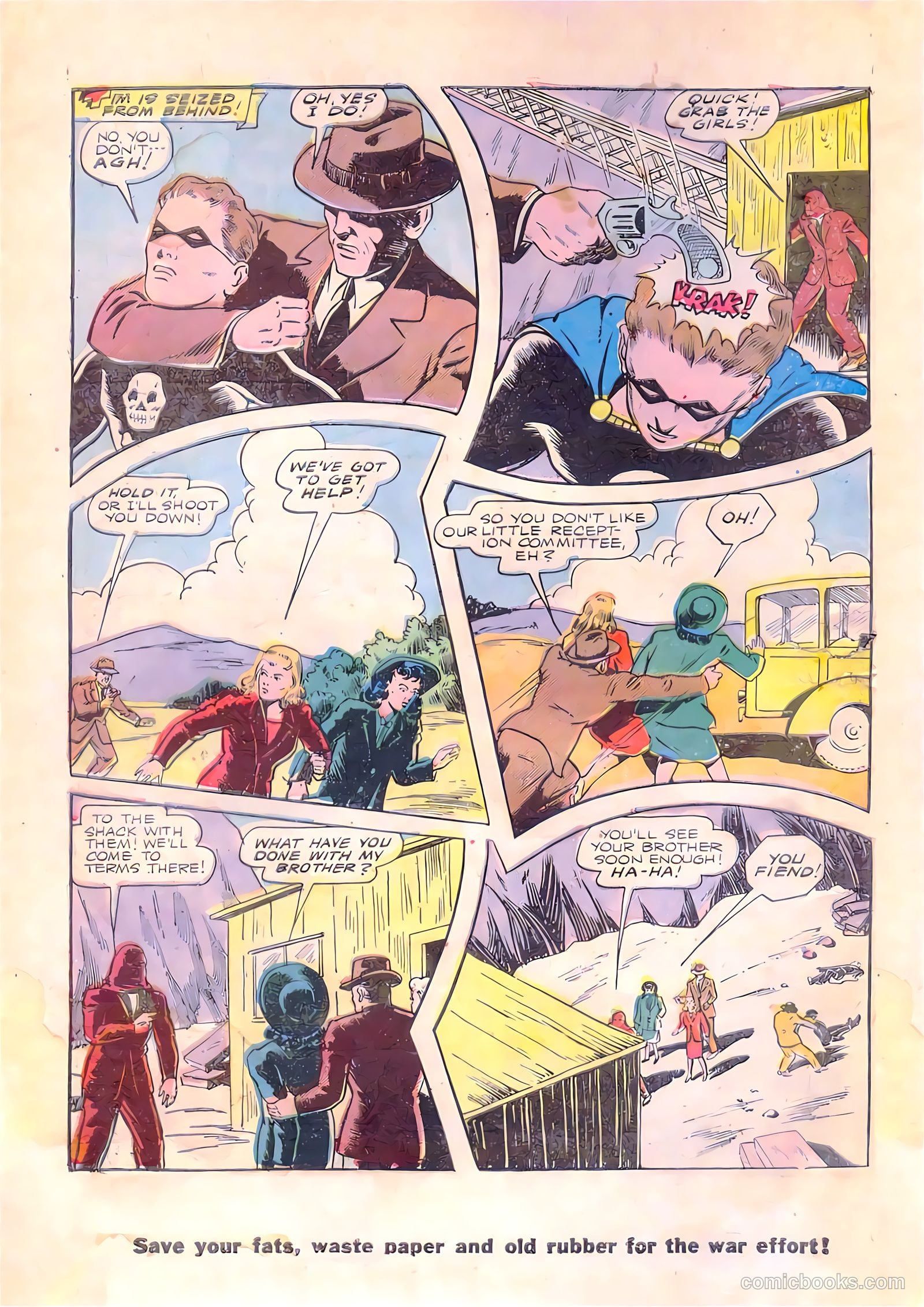 Exciting Comics #34 (1944) — page 8 of 52