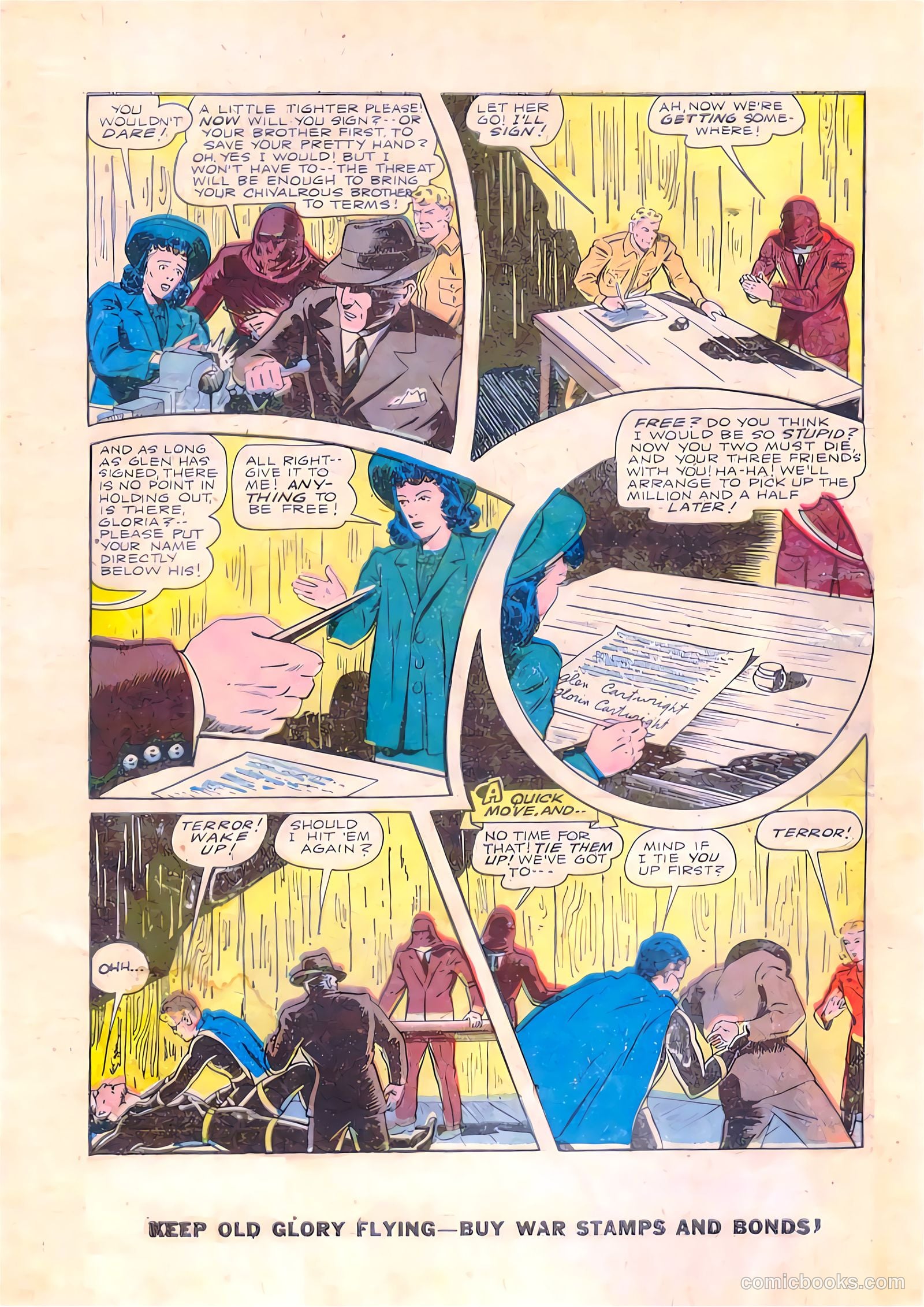 Exciting Comics #34 (1944) — page 10 of 52