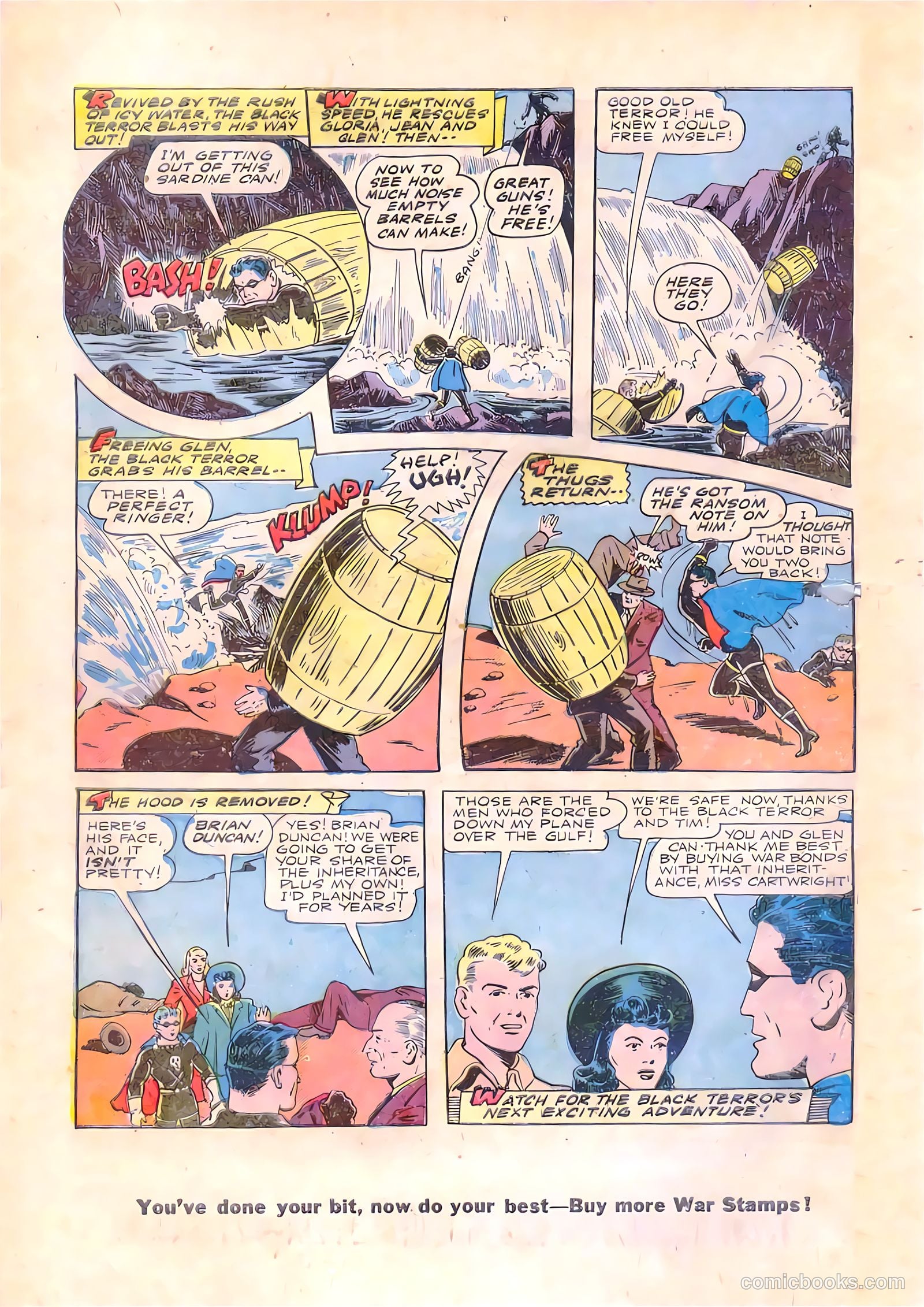 Exciting Comics #34 (1944) — page 14 of 52