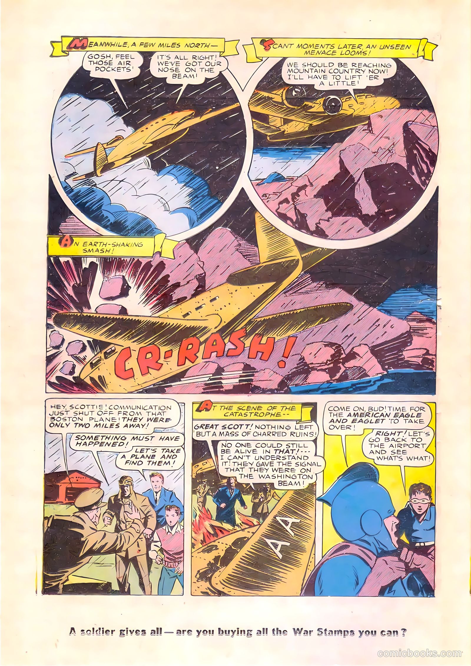 Exciting Comics #34 (1944) — page 16 of 52