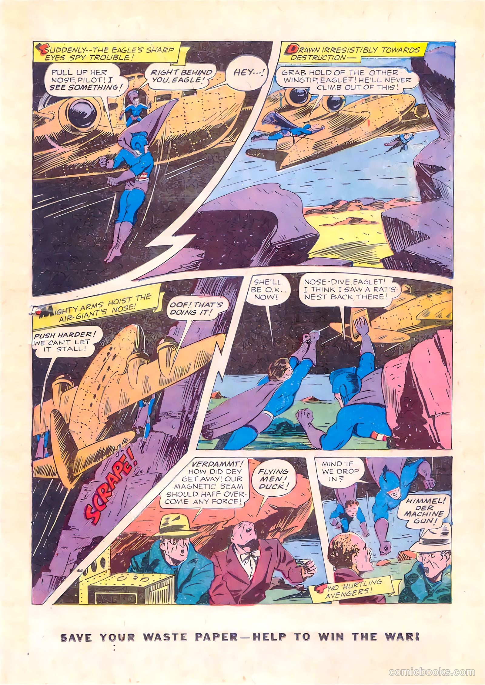 Exciting Comics #34 (1944) — page 19 of 52