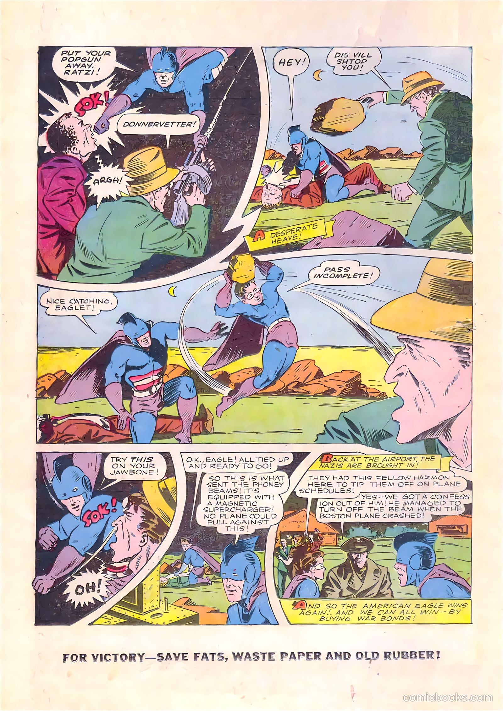 Exciting Comics #34 (1944) — page 20 of 52