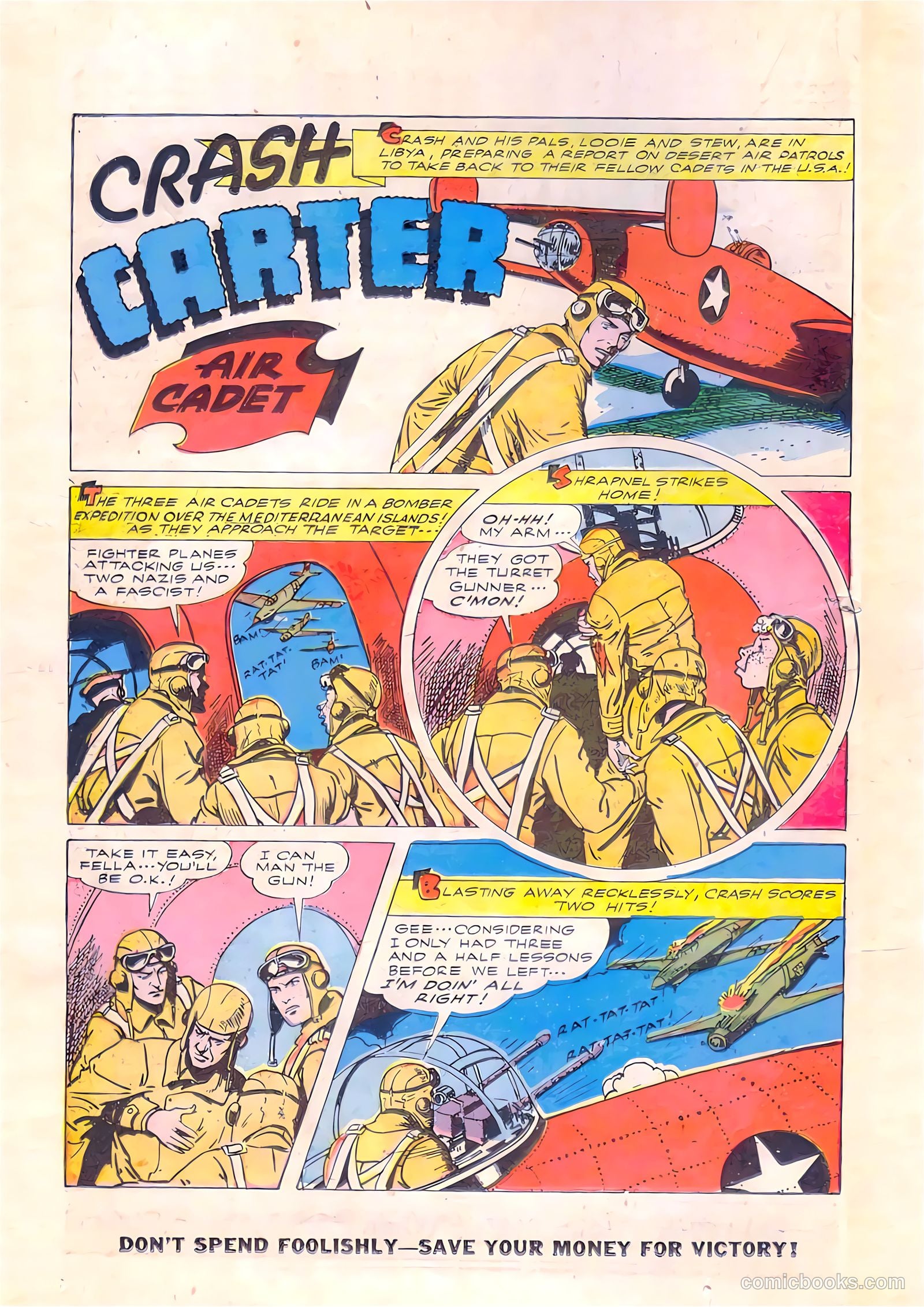 Exciting Comics #34 (1944) — page 22 of 52