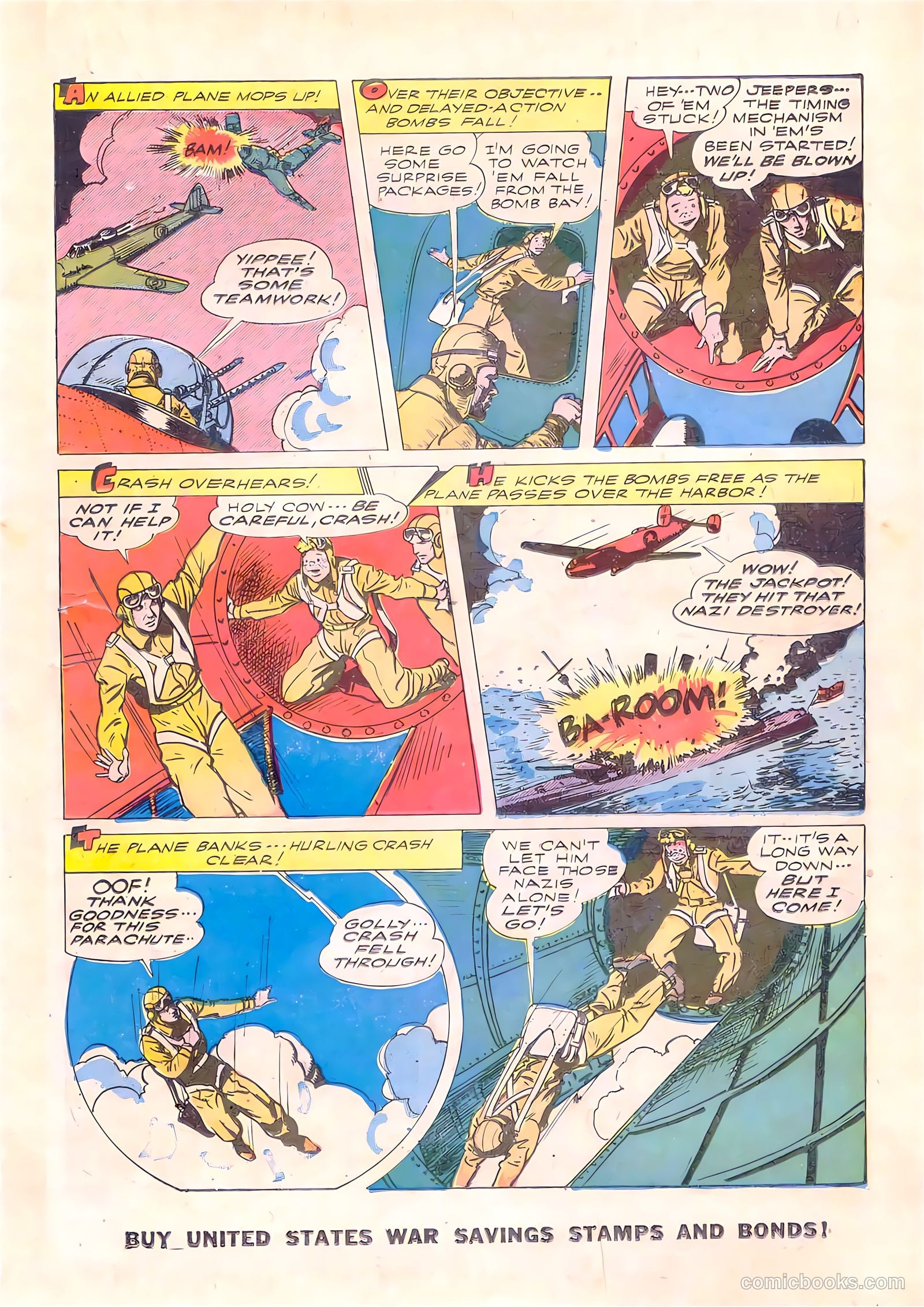 Exciting Comics #34 (1944) — page 23 of 52