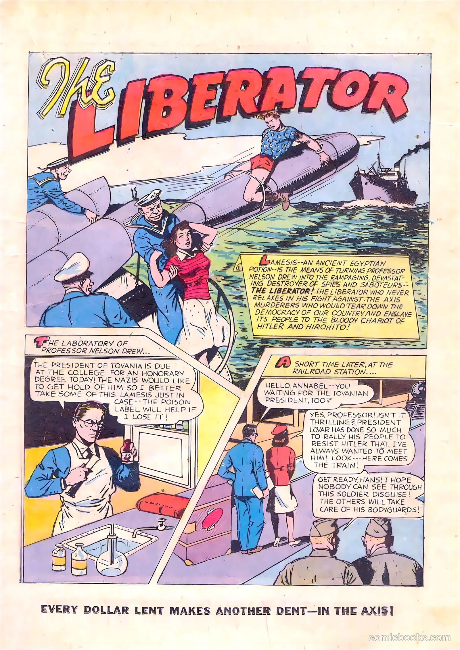 Exciting Comics #34 (1944) — page 29 of 52