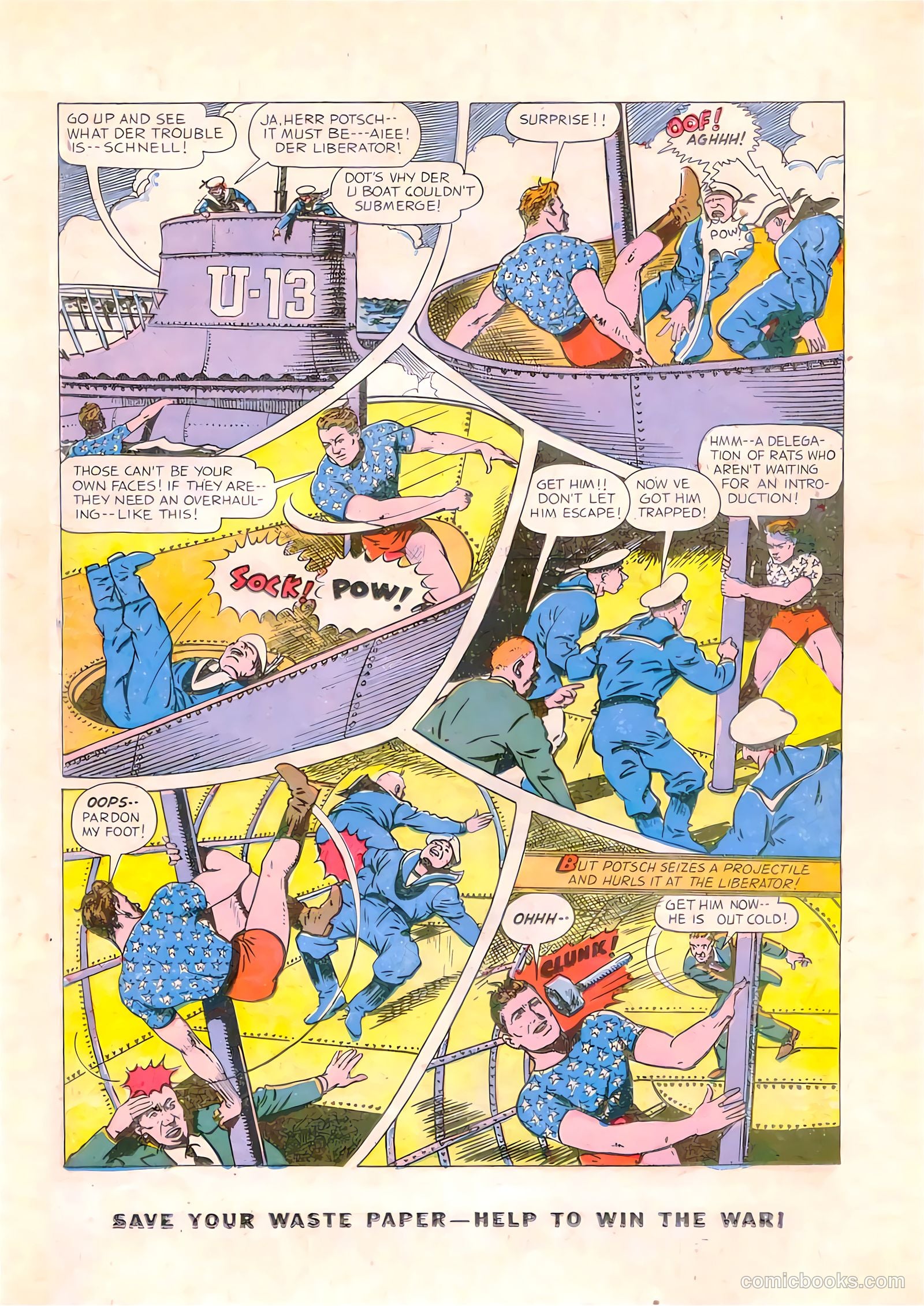 Exciting Comics #34 (1944) — page 33 of 52