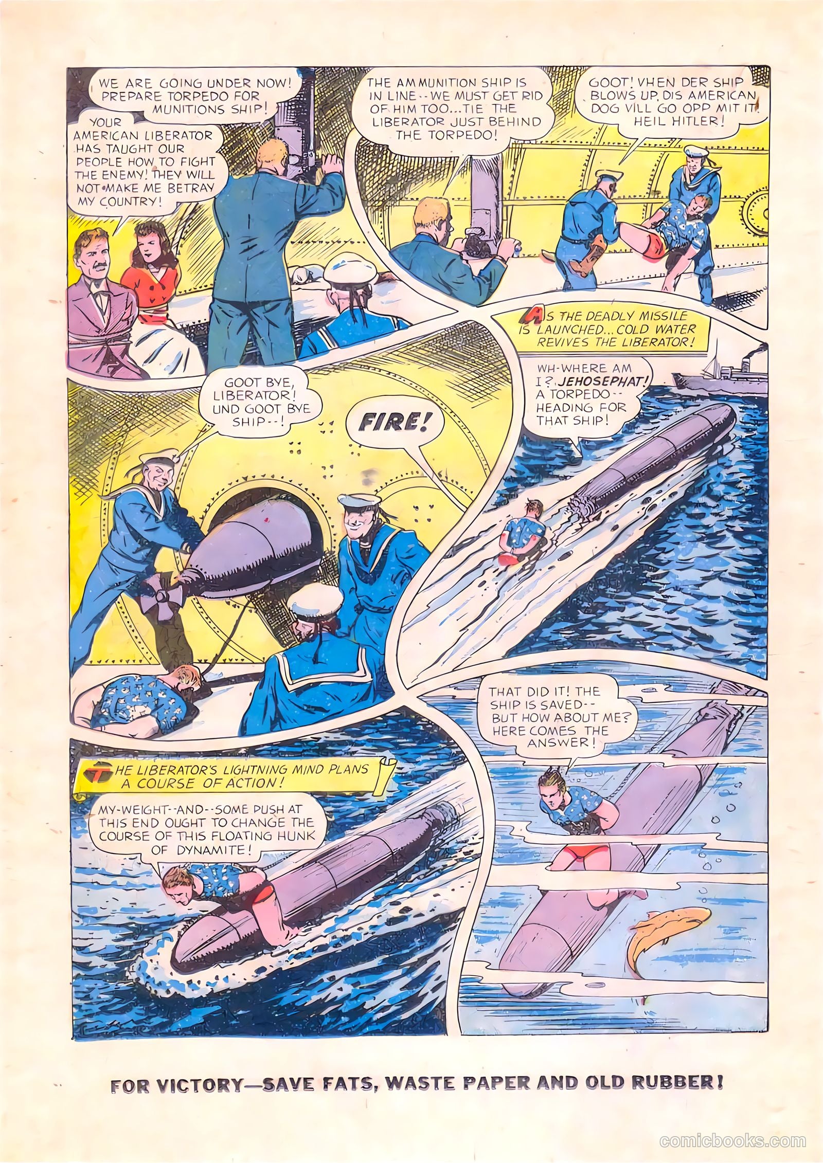Exciting Comics #34 (1944) — page 34 of 52